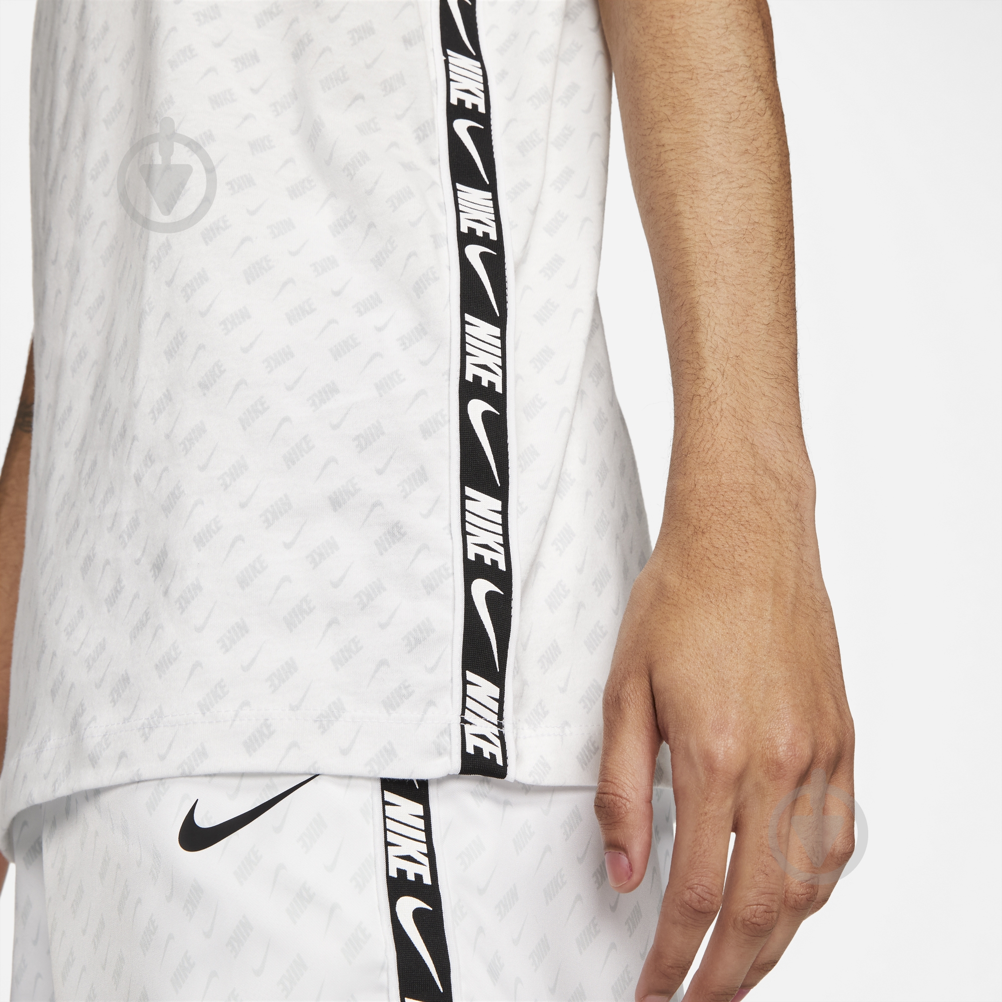 Майка Nike M NSW REPEAT TANK PRNT DD3553-100 р.M белый - фото 4