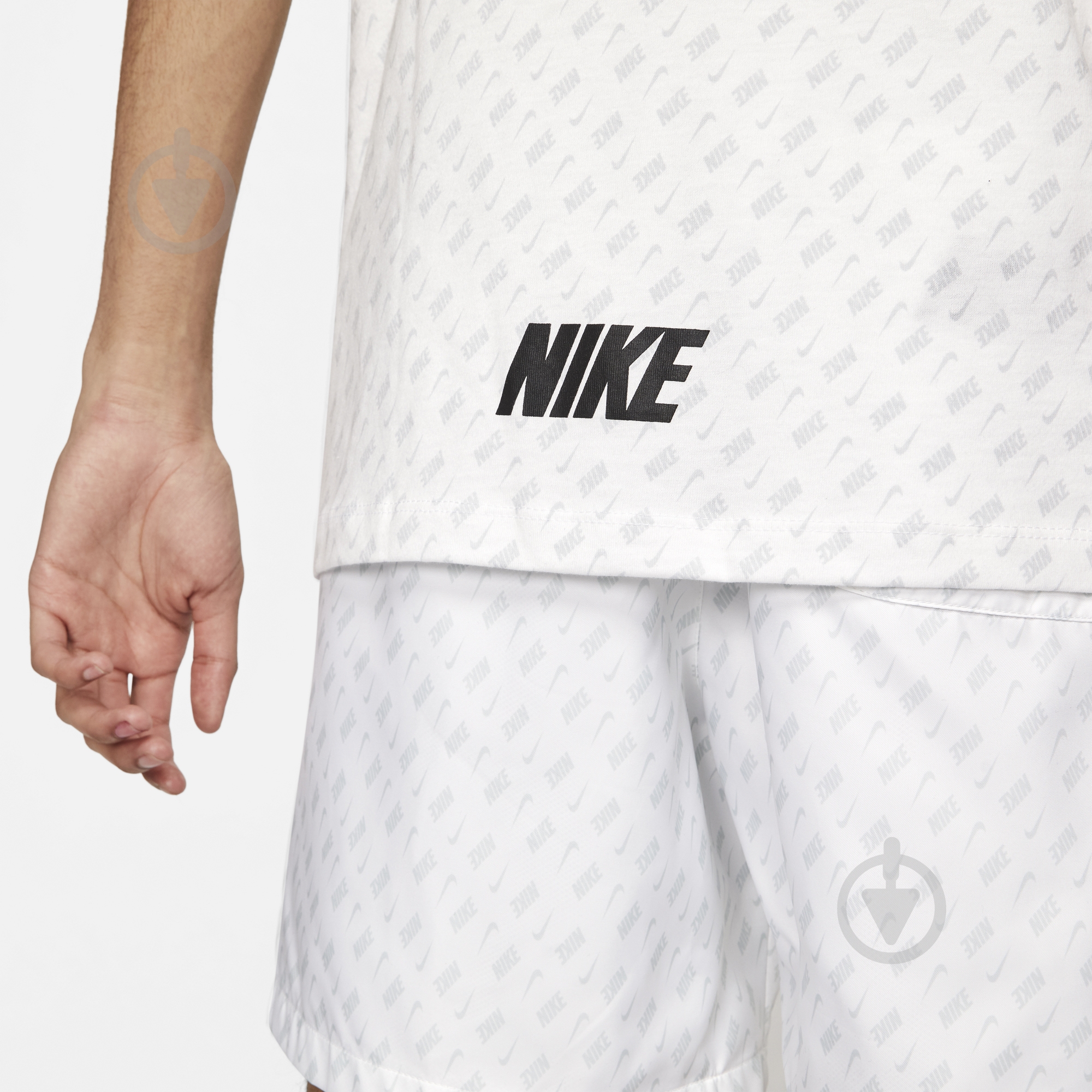 Майка Nike M NSW REPEAT TANK PRNT DD3553-100 р.S белый - фото 5