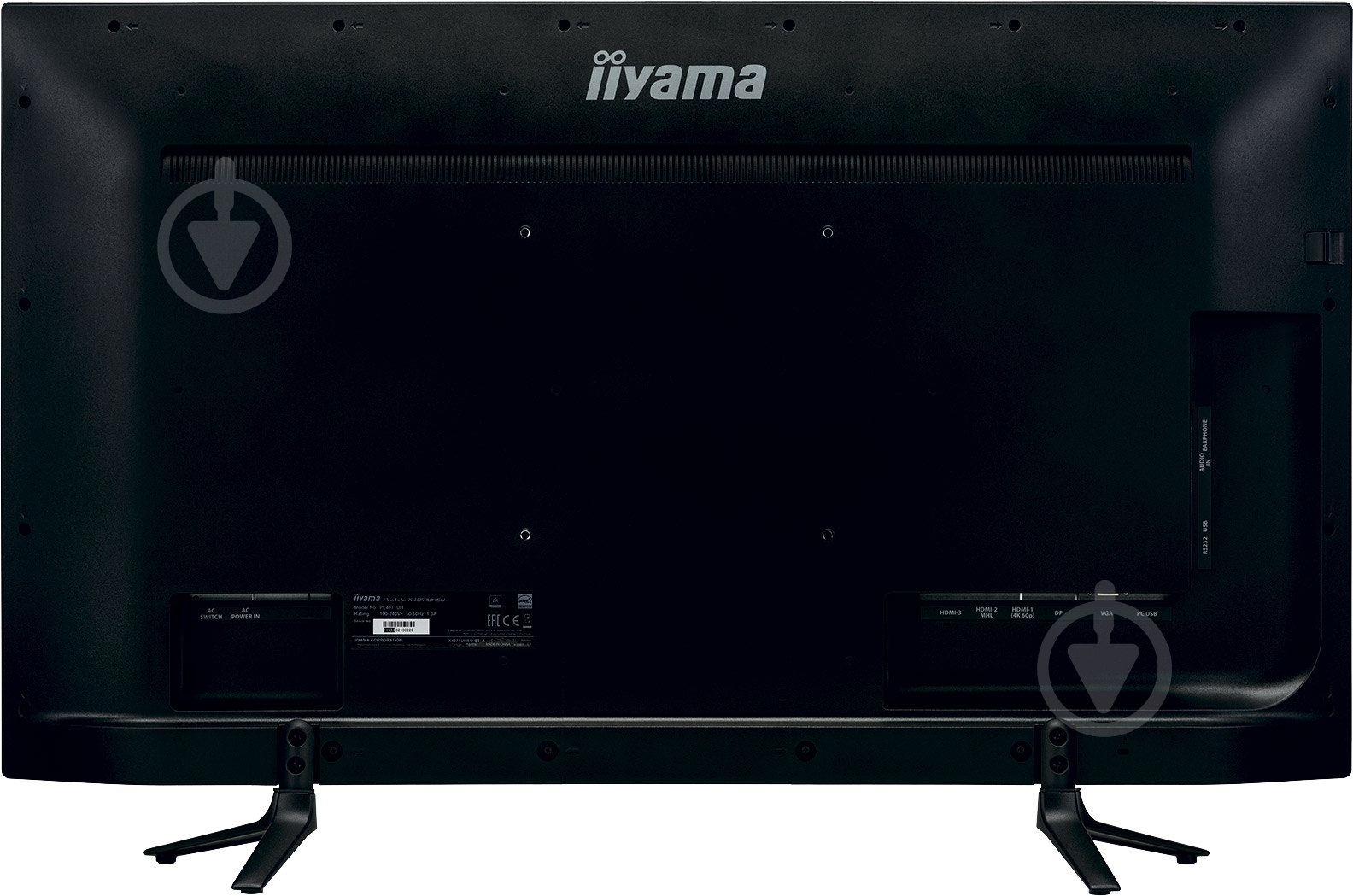 Монитор Iiyama ProLite 39,5" (X4071UHSU-B1) - фото 6
