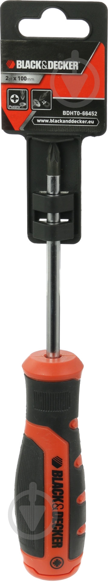 Викрутка Black+Decker PZ2×100 мм BDHT0-66452 - фото 2 Викрутка Black+Decker PZ2×100 мм BDHT0-66452 - фото 2