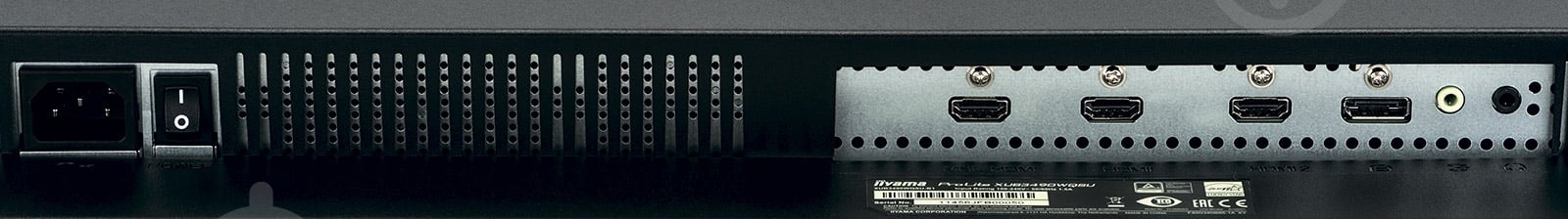 Монитор Iiyama ProLite 34" (XUB3490WQSU-B1) - фото 8