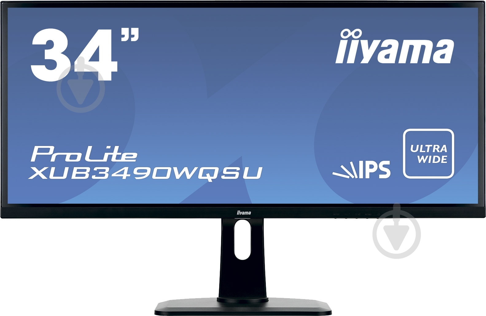 Монитор Iiyama ProLite 34" (XUB3490WQSU-B1) - фото 1