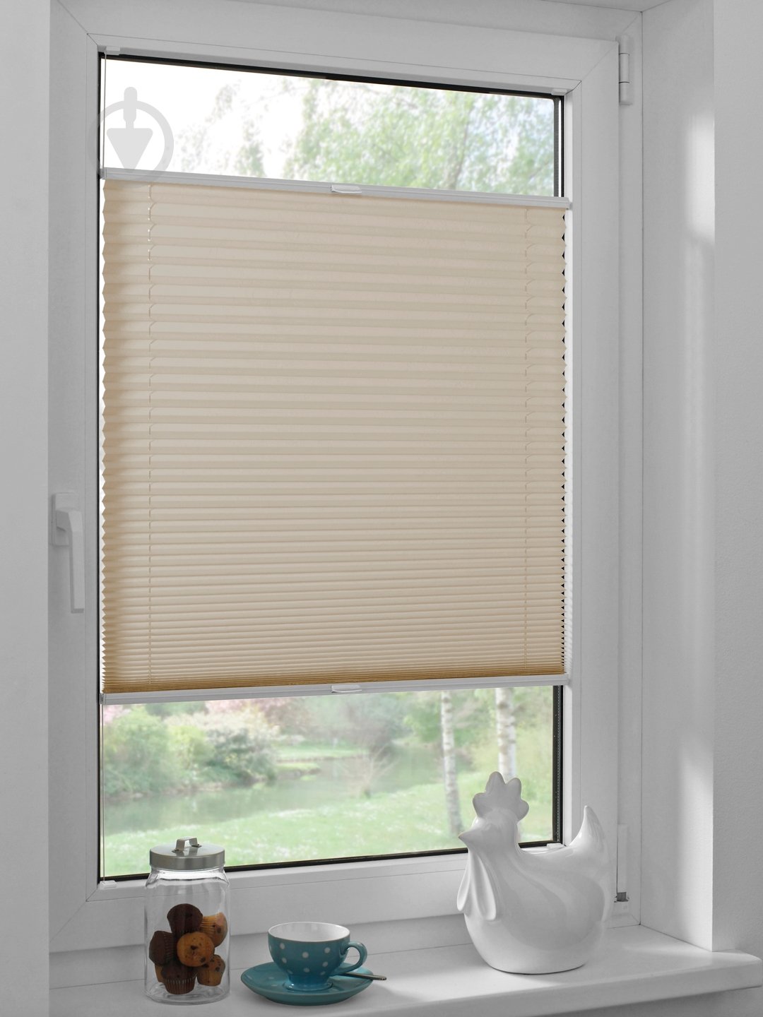 Штора-плиссе Rollotex ткань DUO ECORO 44х90 см Кремовый - фото 2 Штора-плиссе Rollotex ткань DUO ECORO 44х90 см Кремовый - фото 2