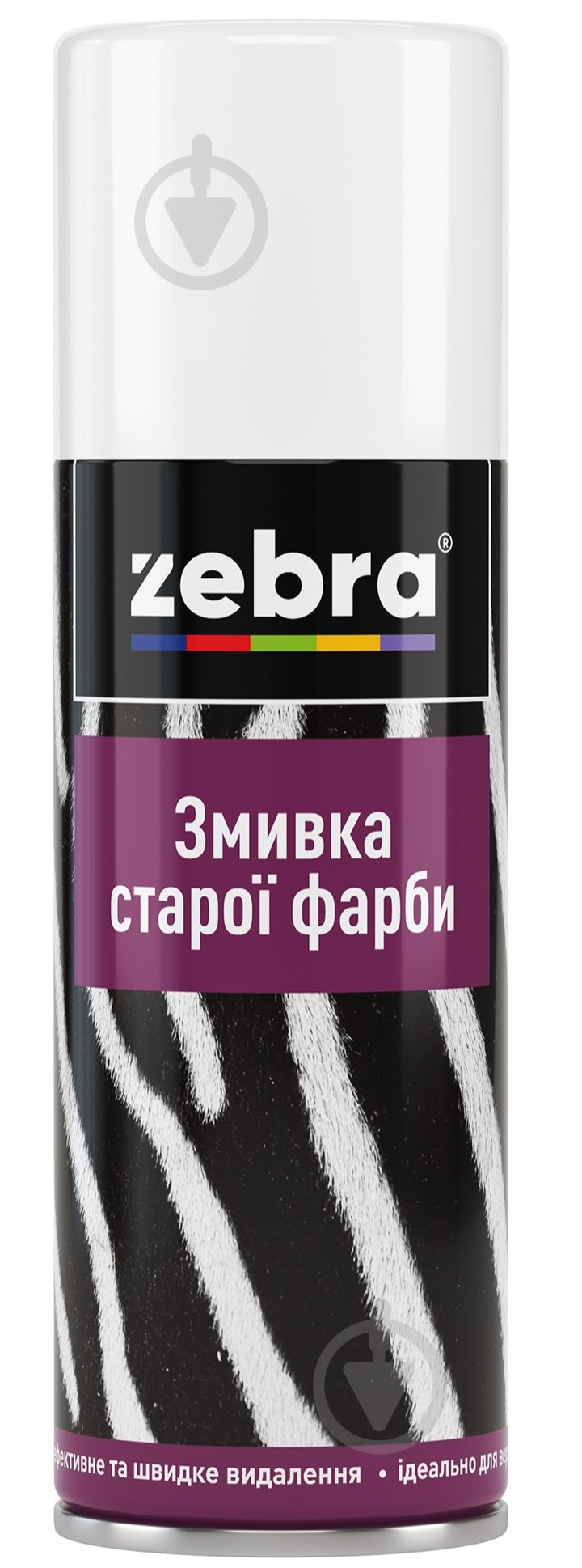 Смывка старой краски ZEBRA 0,4 л - фото 1