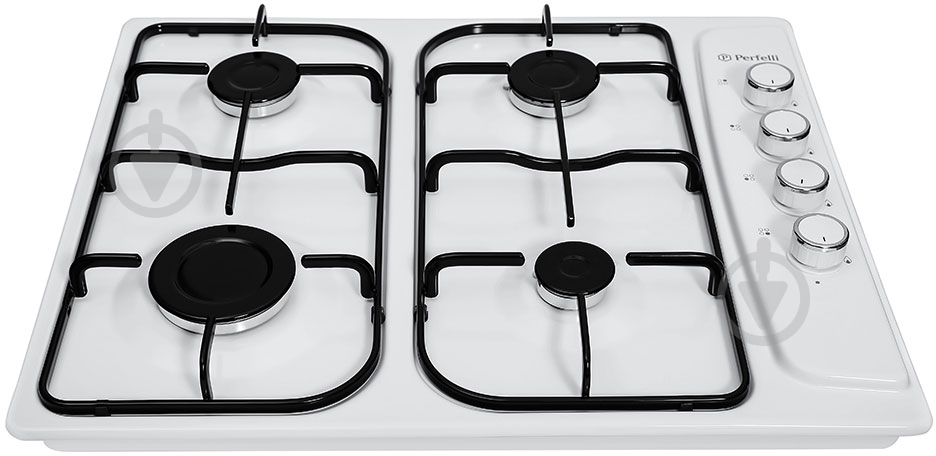 Варочная поверхность газовая Perfelli HGM 61012 W - фото 2 Варочная поверхность газовая Perfelli HGM 61012 W - фото 2