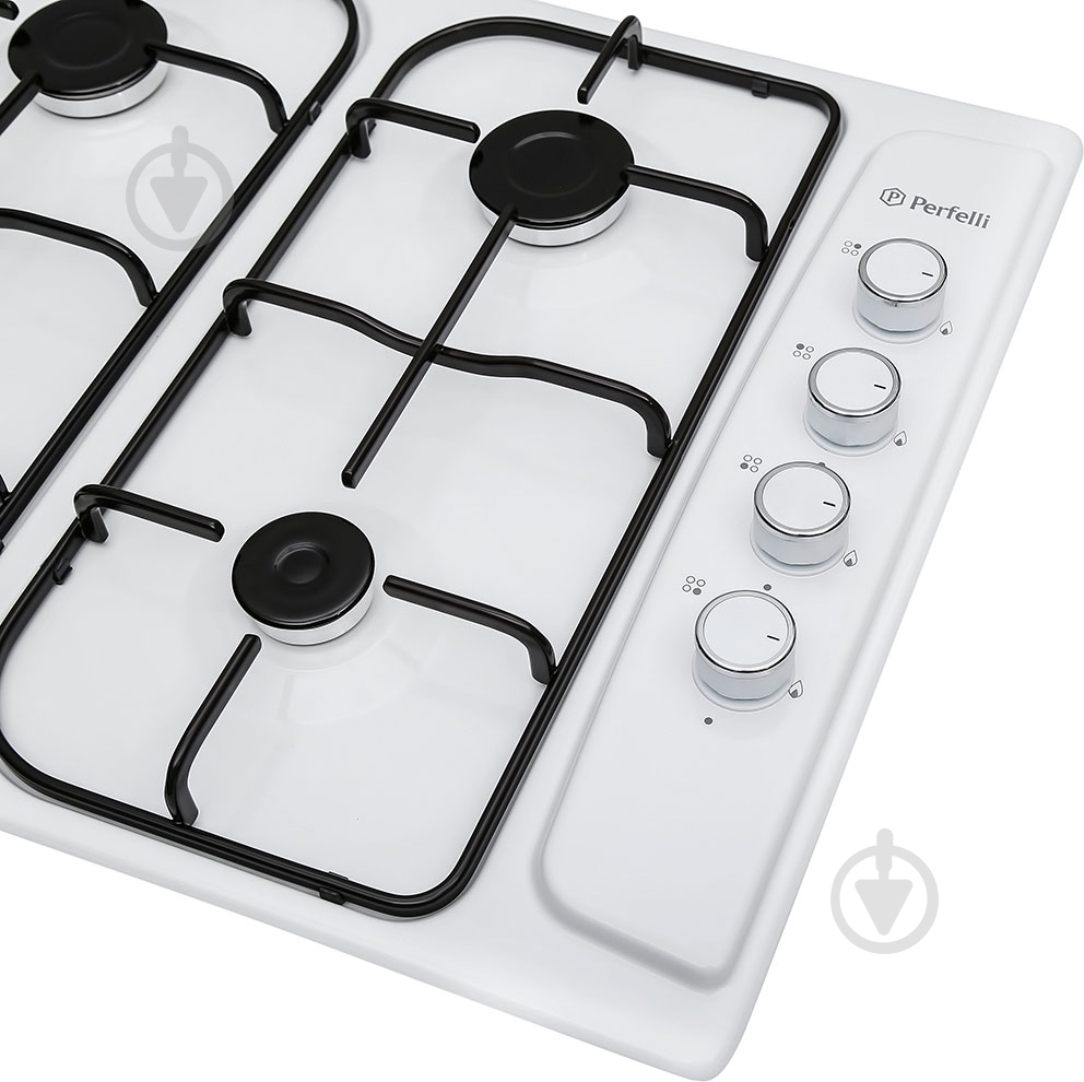 Варочная поверхность газовая Perfelli HGM 61012 W - фото 3 Варочная поверхность газовая Perfelli HGM 61012 W - фото 3