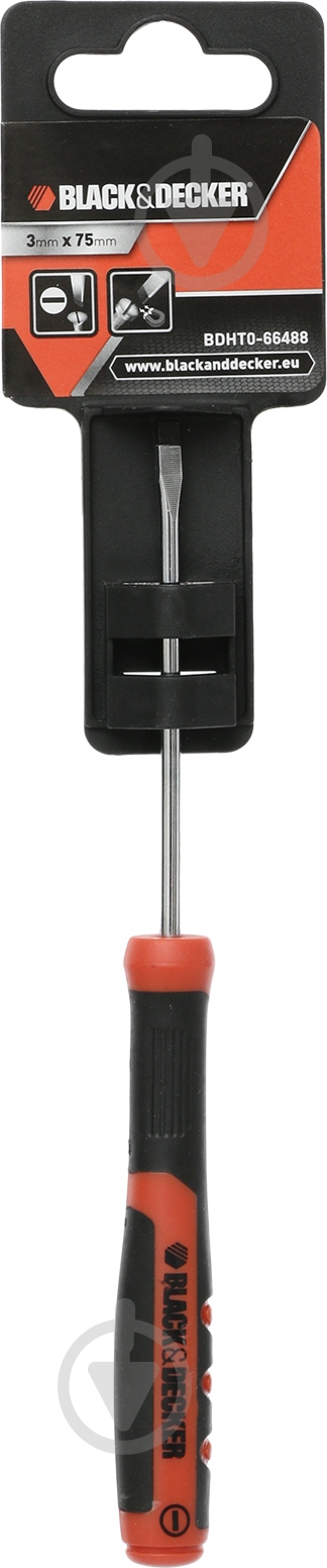 Отвертка Black+Decker SL3×75 мм BDHT0-66488 - фото 2