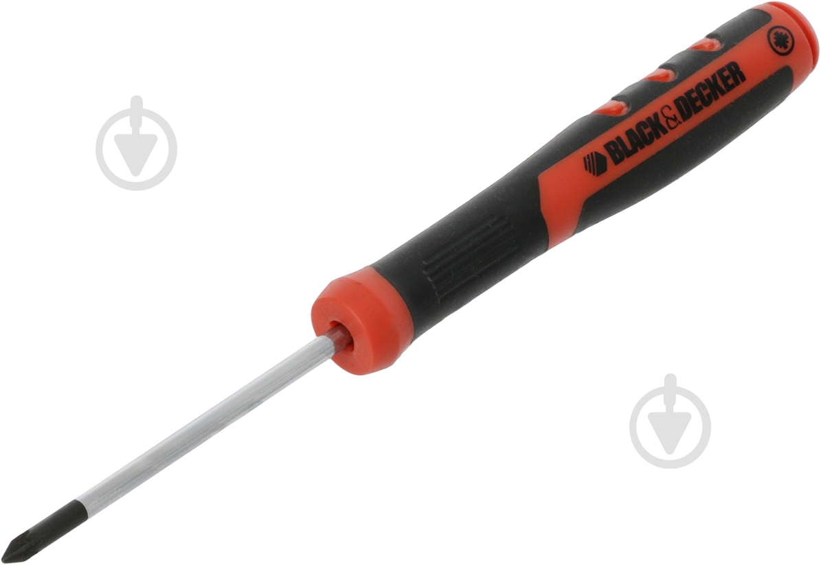 Отвертка Black+Decker PZ0×60 мм BDHT0-66489 - фото 1 Отвертка Black+Decker PZ0×60 мм BDHT0-66489 - фото 1
