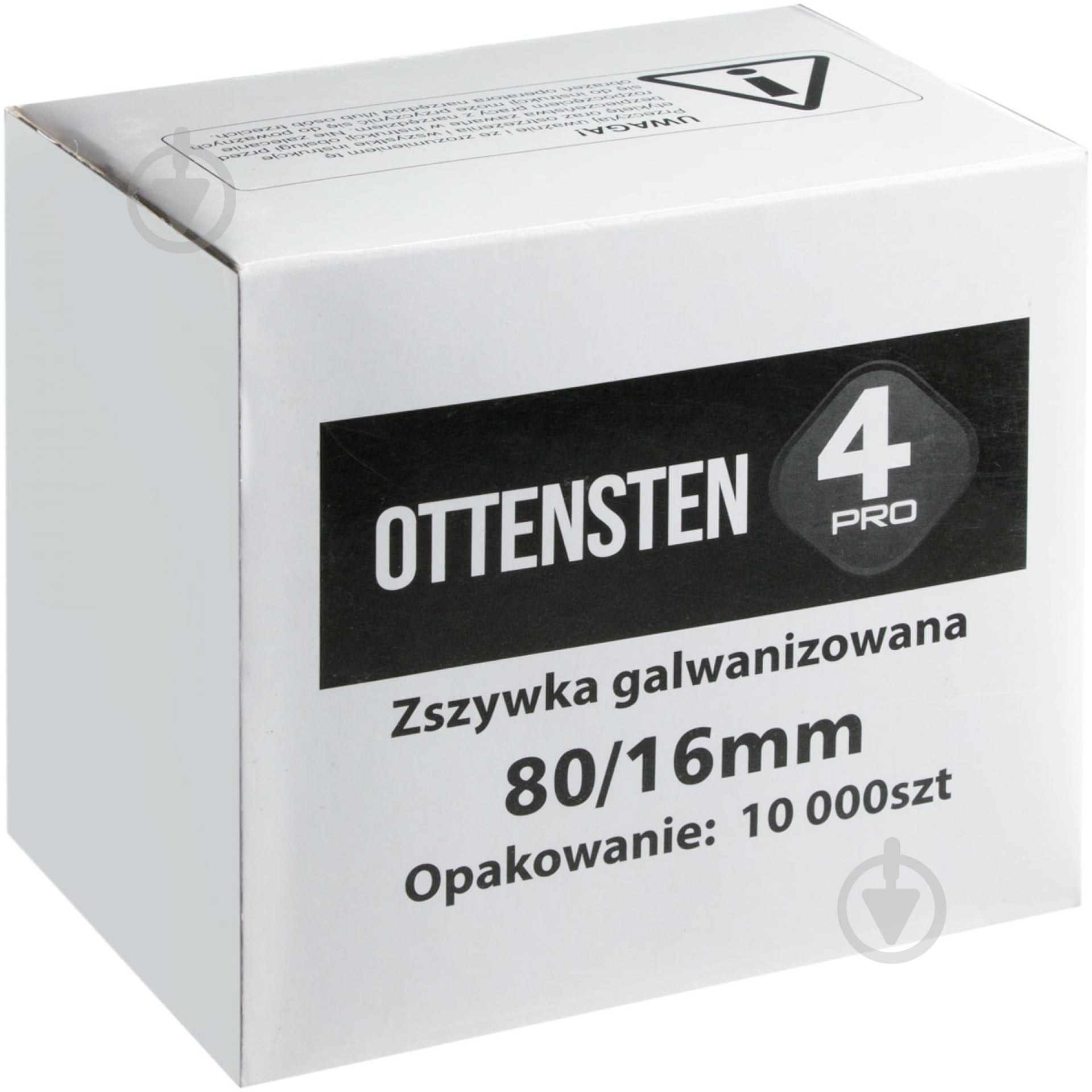 Скобы для пневмостеплера Ottensten 4PRO 16 мм тип 80 10000 шт. - фото 1