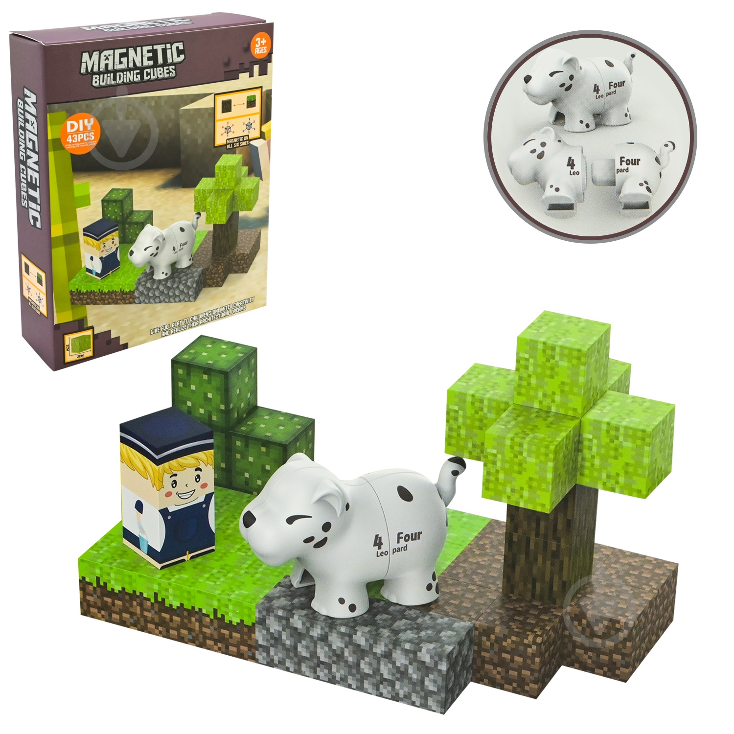 Конструктор магнитный Shantou JM923 - фото 1 Конструктор магнитный Shantou JM923 - фото 1