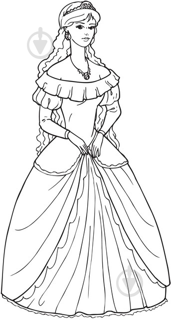 Розмальовка Книжковий Хмарочос Я принцеса - фото 2 Розмальовка Книжковий Хмарочос Я принцеса - фото 2