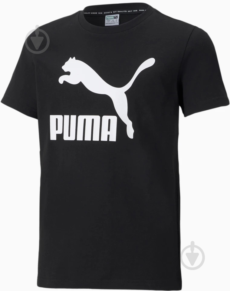 Футболка Puma Classics Tee 53011501 р.164 черный - фото 1