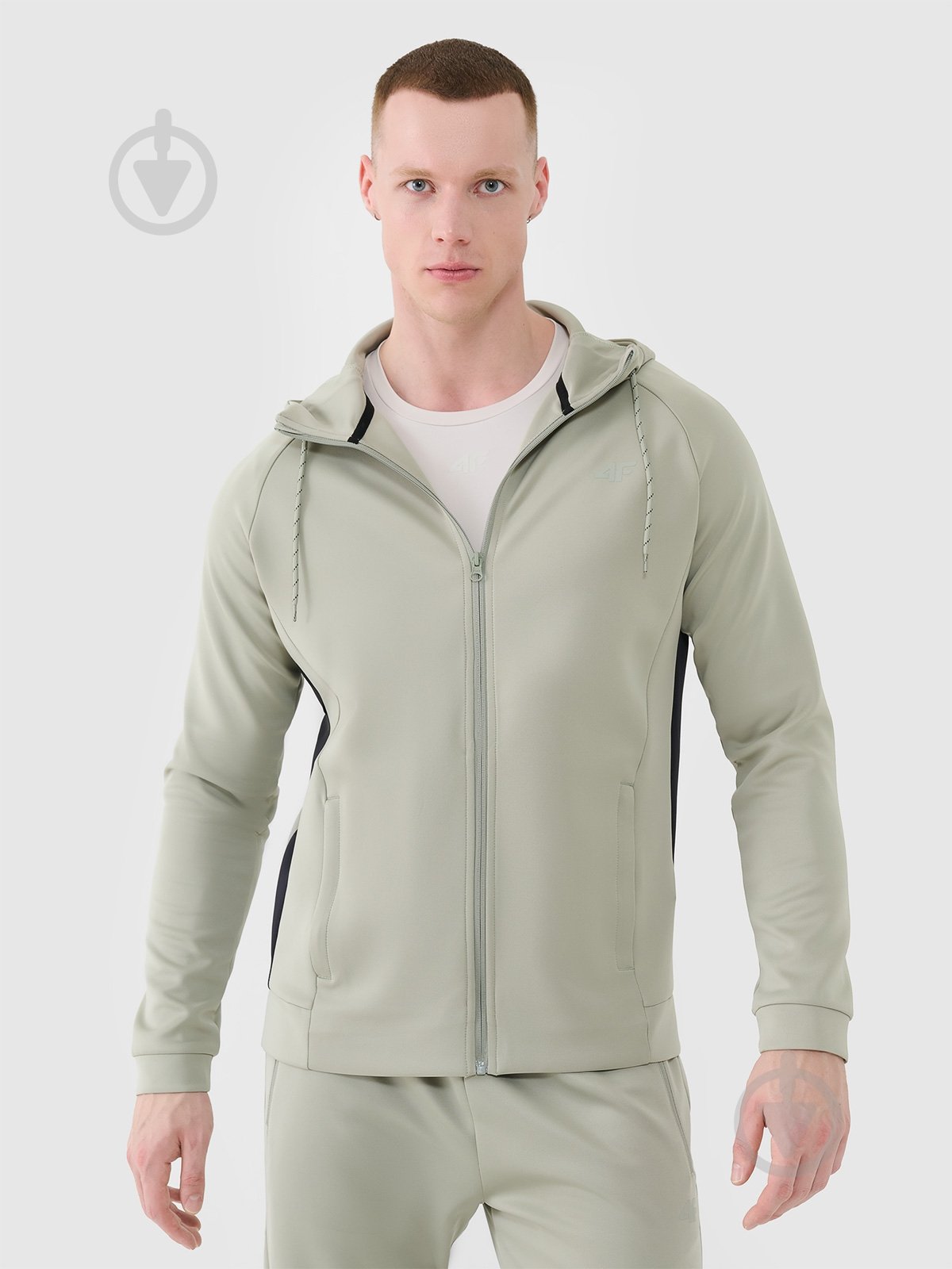 Джемпер 4F SWEATSHIRT FNK M513 4FWSS25TFSWM513-44S р.2XL хакі - фото 1 Джемпер 4F SWEATSHIRT FNK M513 4FWSS25TFSWM513-44S р.2XL хакі - фото 1