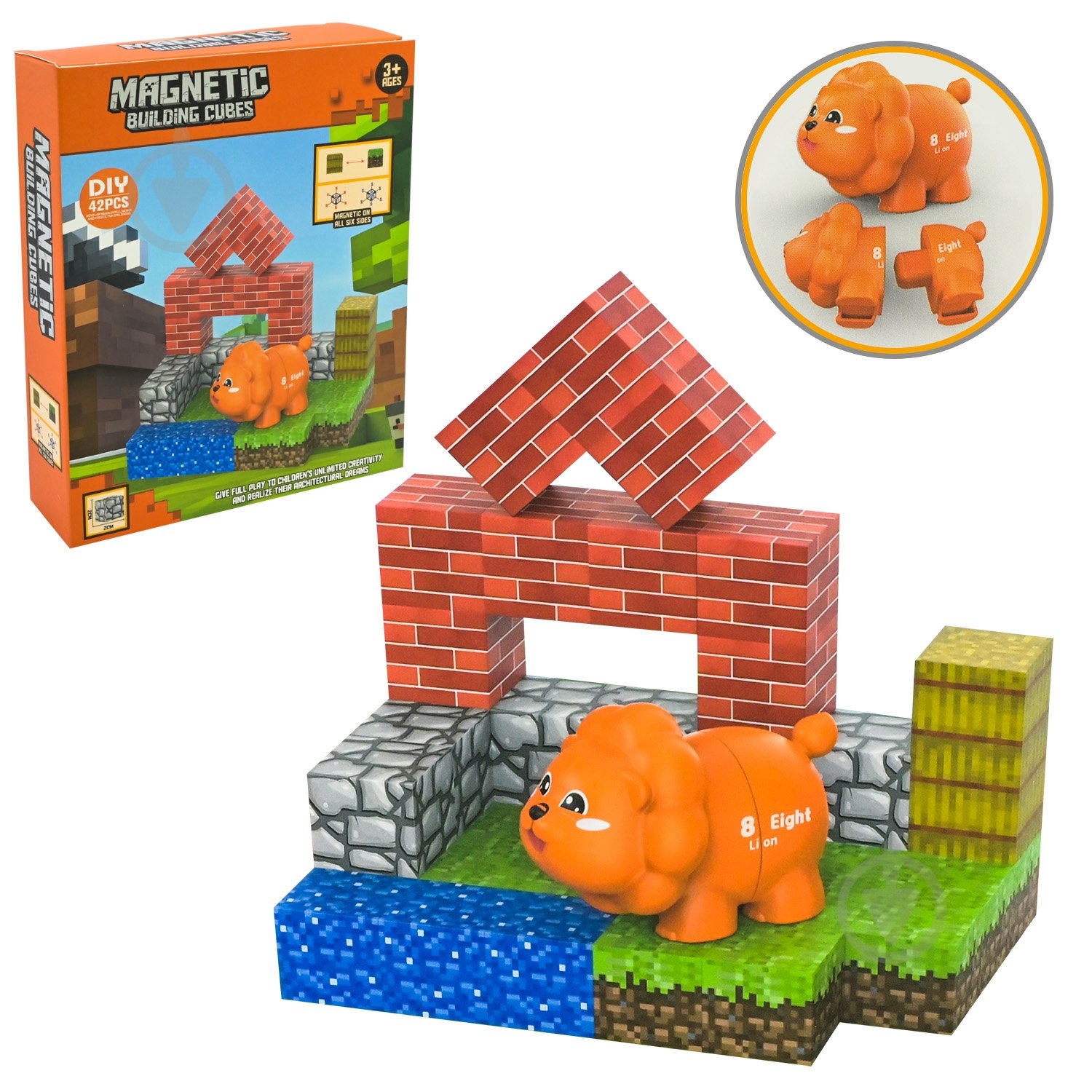 Конструктор магнитный Shantou JM927 - фото 1 Конструктор магнитный Shantou JM927 - фото 1