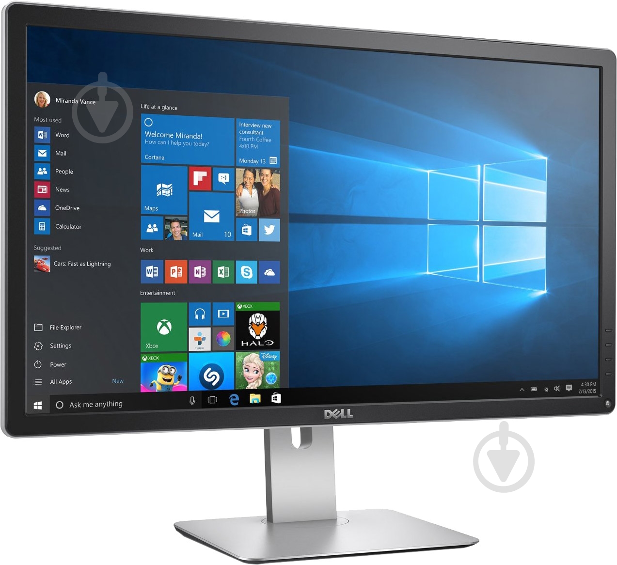Монитор Dell P2715Q 27" (210-ADVO) - фото 5