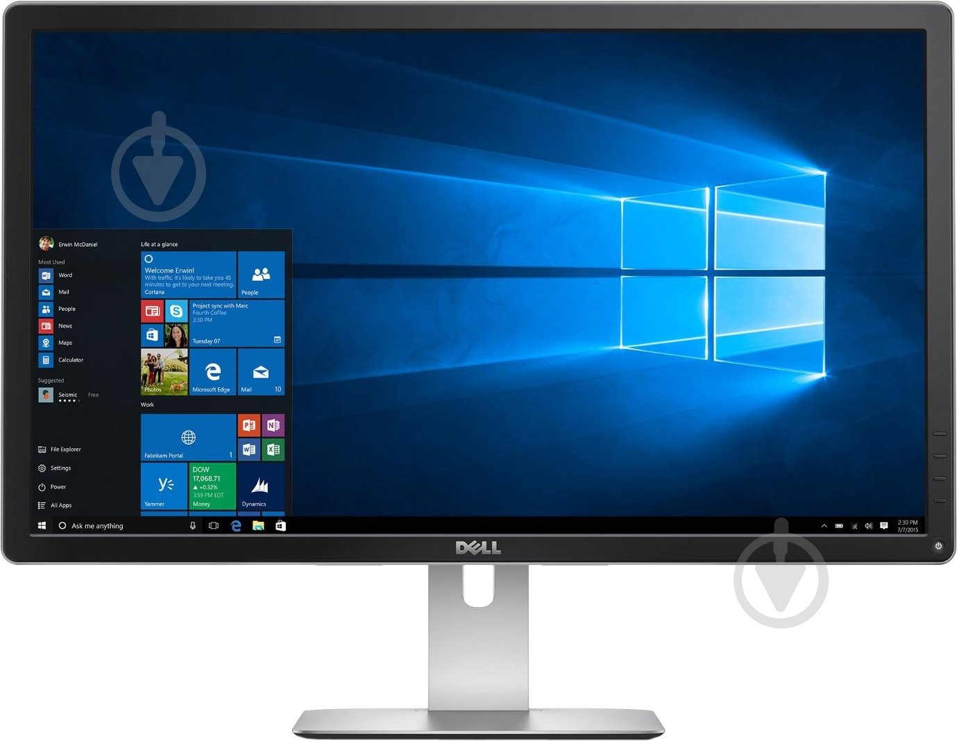 Монитор Dell P2715Q 27" (210-ADVO) - фото 4