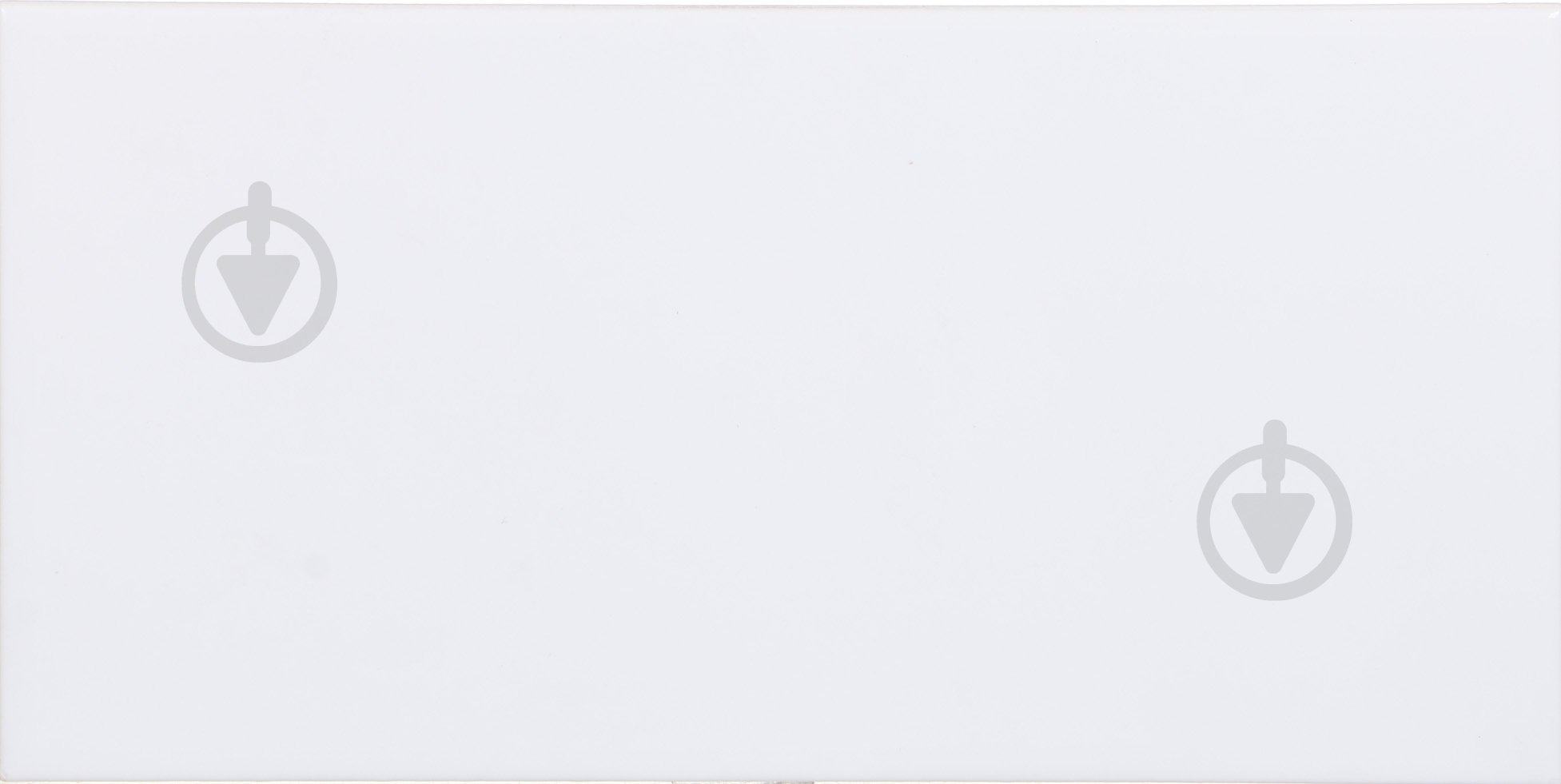 Плитка Golden Tile Metrotiles white 460011 10x20 см - фото 1