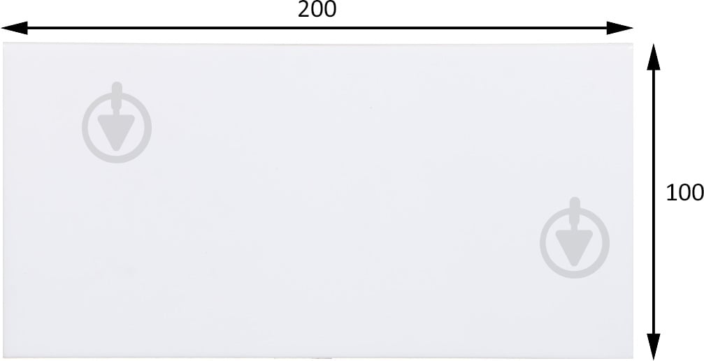 Плитка Golden Tile Metrotiles white 460011 10x20 см - фото 5