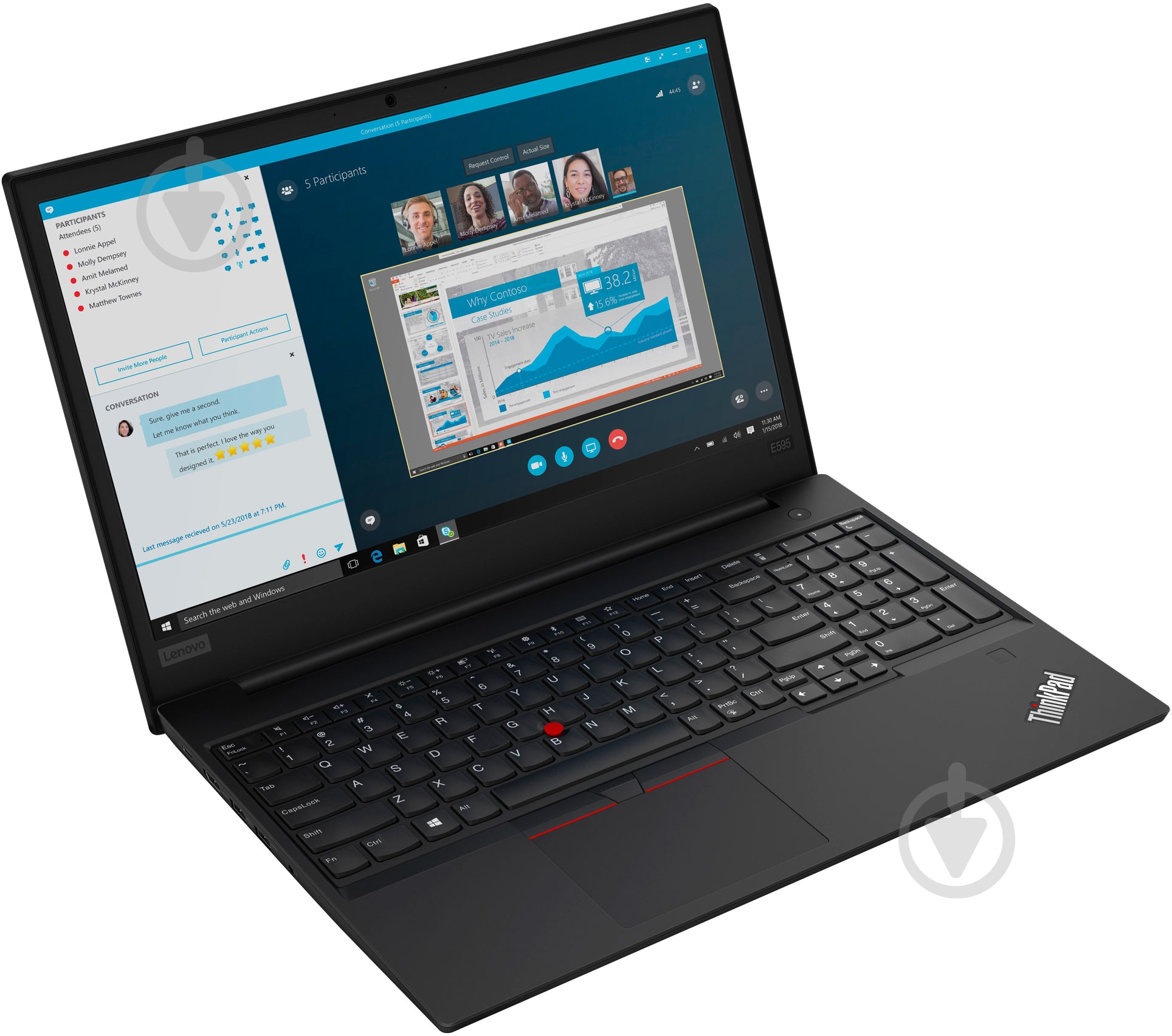 Ноутбук Lenovo Edge E495 T 14" (20NE000JRT) black - фото 2