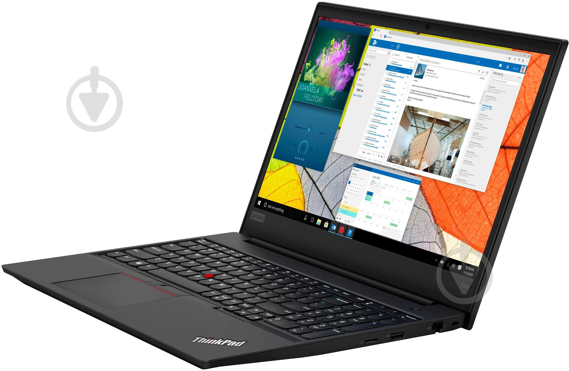 Ноутбук Lenovo Edge E495 T 14" (20NE000JRT) black - фото 3