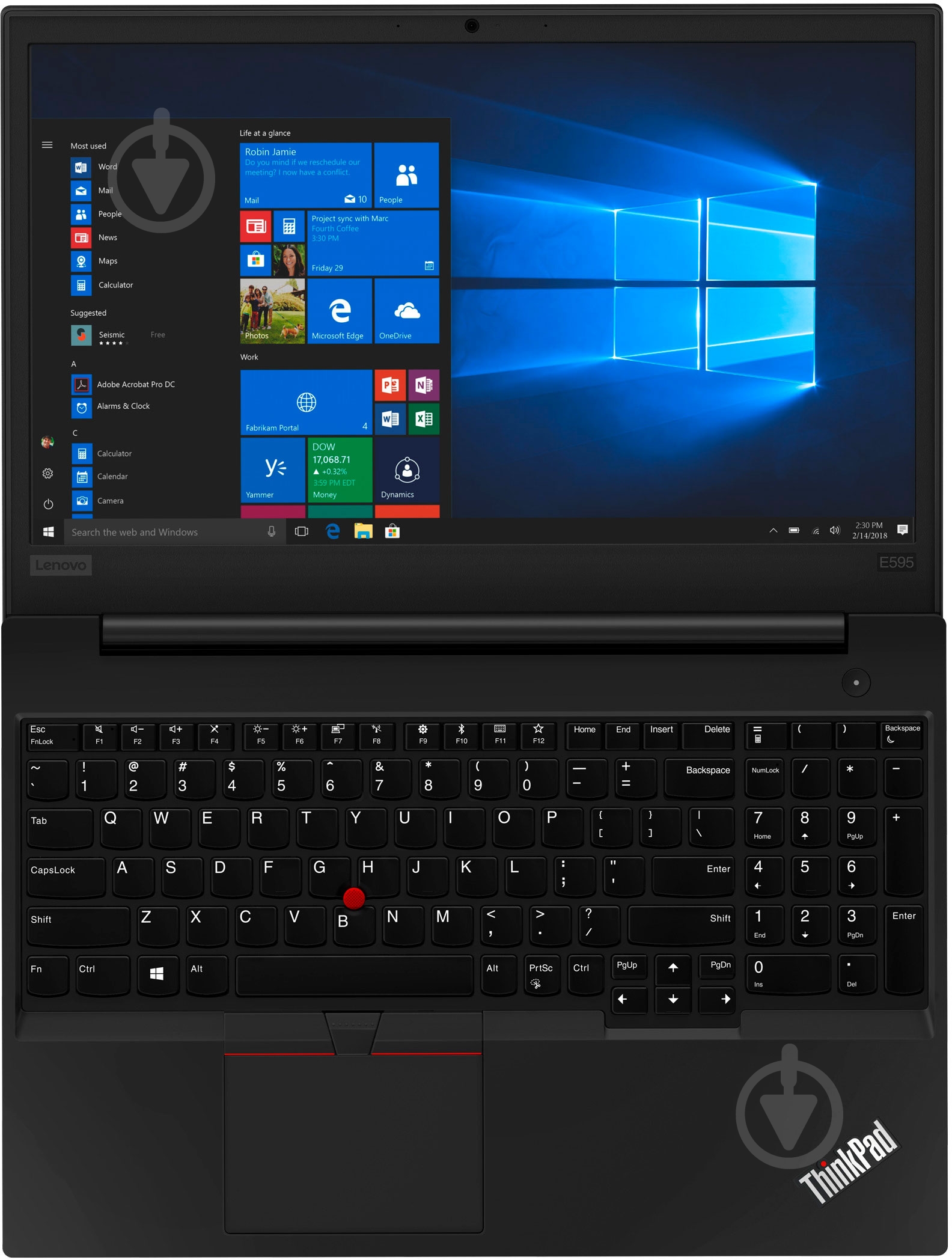 Ноутбук Lenovo Edge E495 T 14" (20NE000JRT) black - фото 8