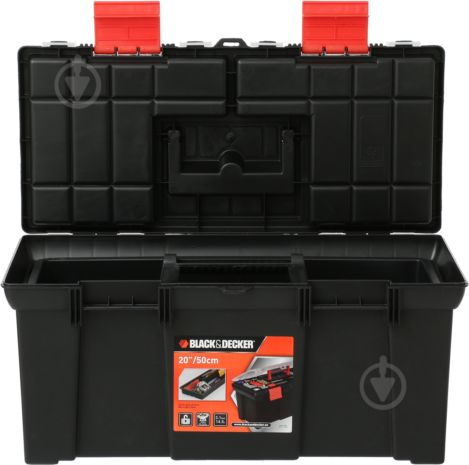 Ящик для ручного инструмента Black+Decker 20" BDST1-70582 - фото 2 Ящик для ручного инструмента Black+Decker 20" BDST1-70582 - фото 2