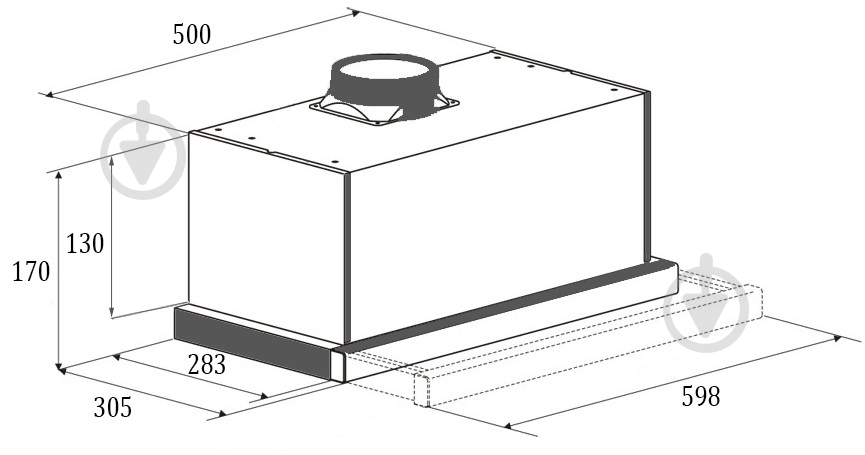 Витяжка Gunter&Hauer AGNA 460 B - фото 8