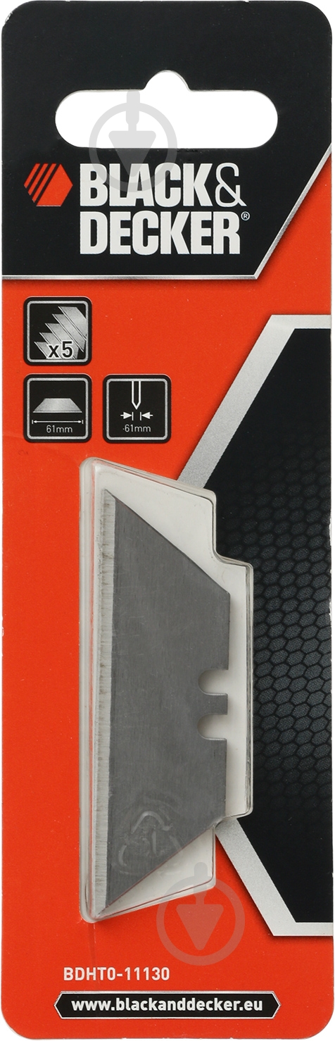 Лезвие-трапеция Black+Decker 1992 5 шт. BDHT0-11130 - фото 1