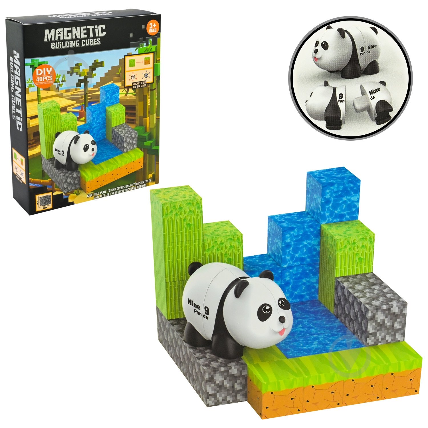 Конструктор магнитный Shantou JM928 - фото 2