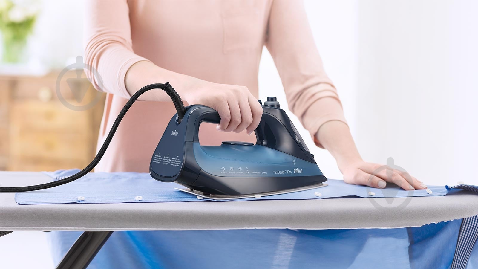 ВИТРИНА! Утюг Braun SI7160BL TexStyle 7 Pro - фото 11 ВИТРИНА! Утюг Braun SI7160BL TexStyle 7 Pro - фото 11