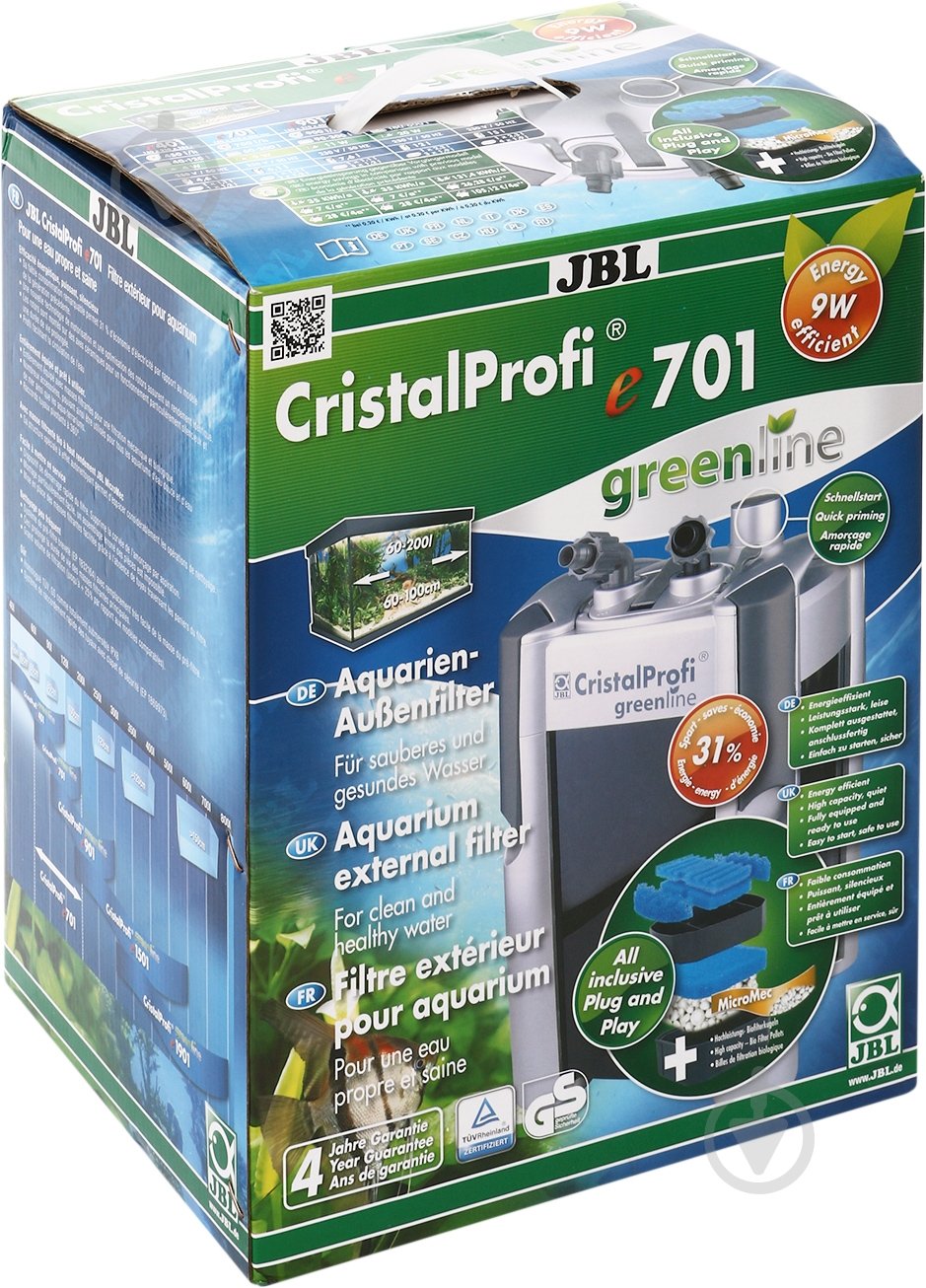 Фильтр внешний CristalProfi e 701 - фото 6 Фильтр внешний CristalProfi e 701 - фото 6