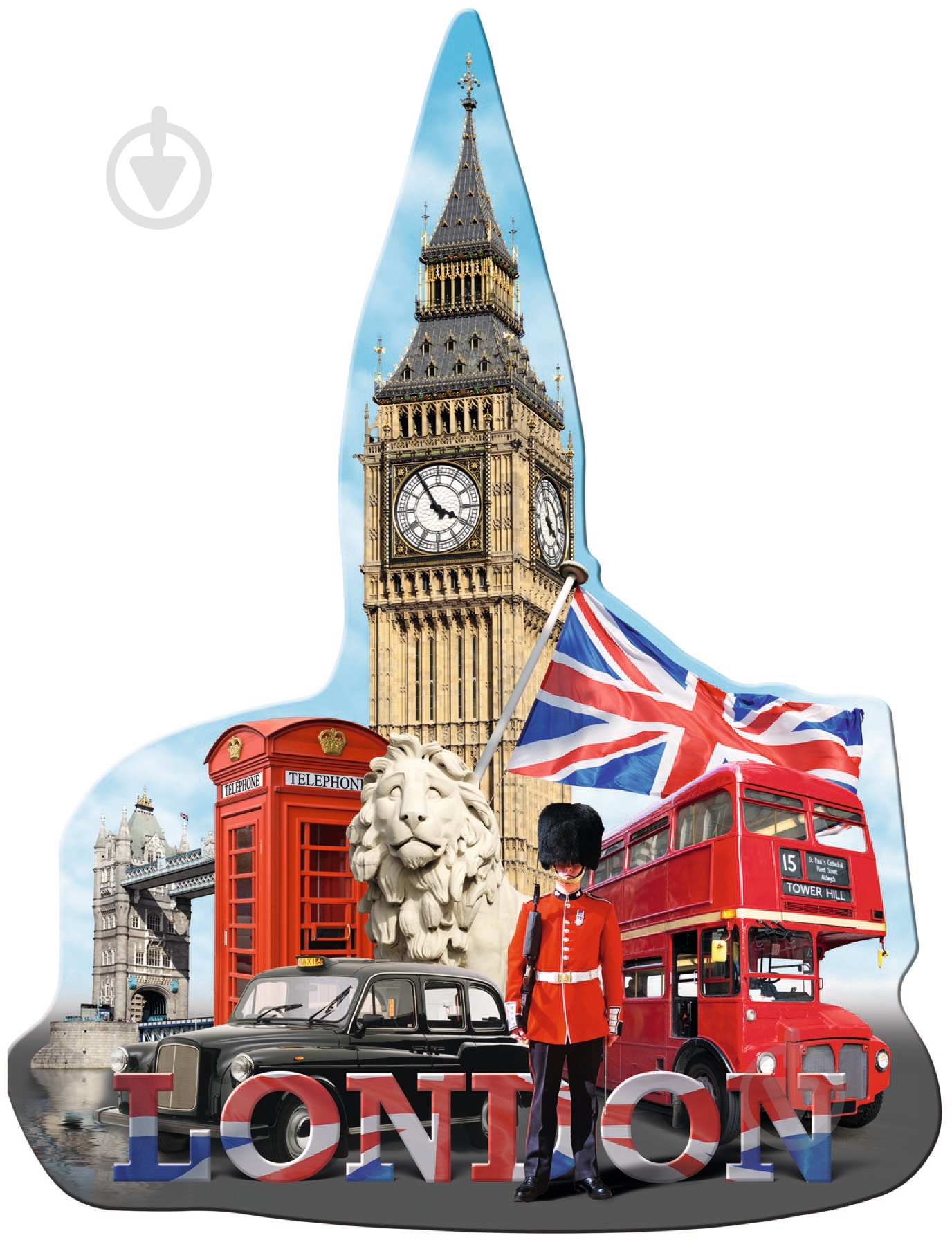 Пазл Ravensburger Биг-Бен (силуэт) RSV-161553 - фото 3 Пазл Ravensburger Биг-Бен (силуэт) RSV-161553 - фото 3