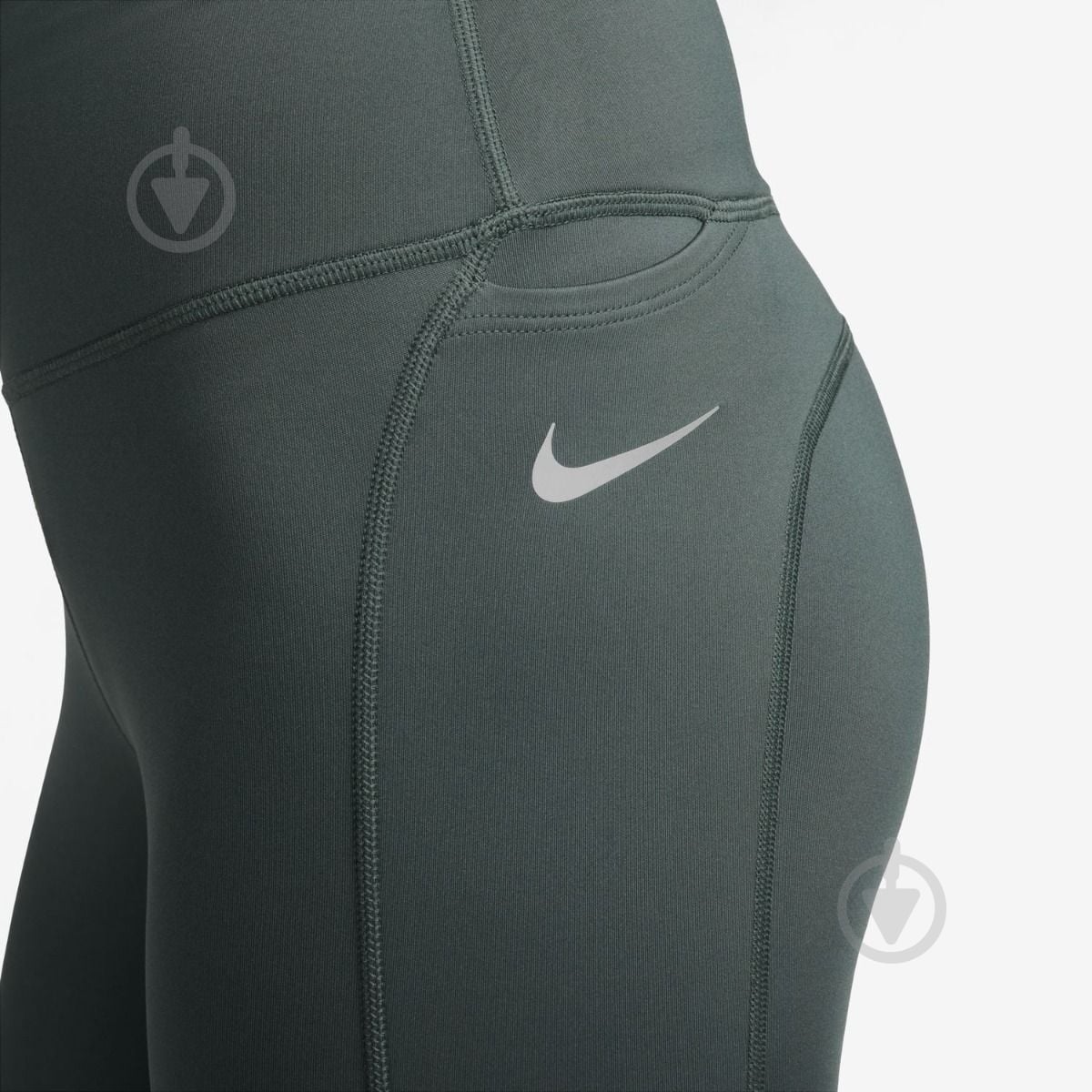 Тайтсы Nike CZ9240-338 р.L зеленый - фото 3
