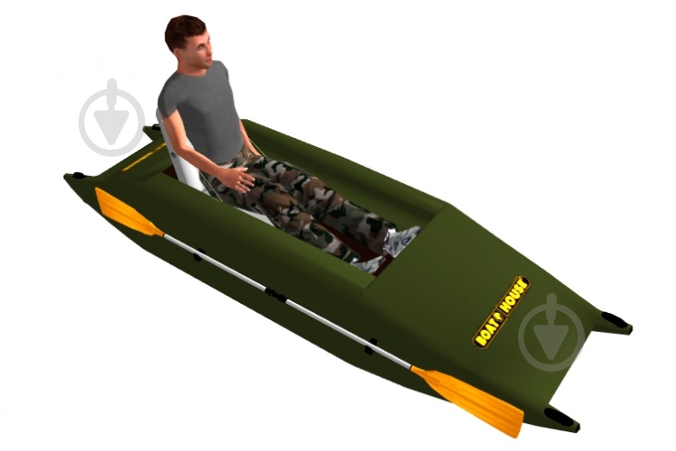 Байдарка BoatHouse Stream 300 серый - фото 1 Байдарка BoatHouse Stream 300 серый - фото 1