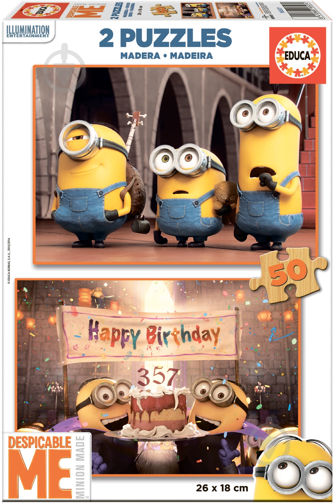 Пазл Educa Миньоны EDU-16527 - фото 1 Пазл Educa Миньоны EDU-16527 - фото 1