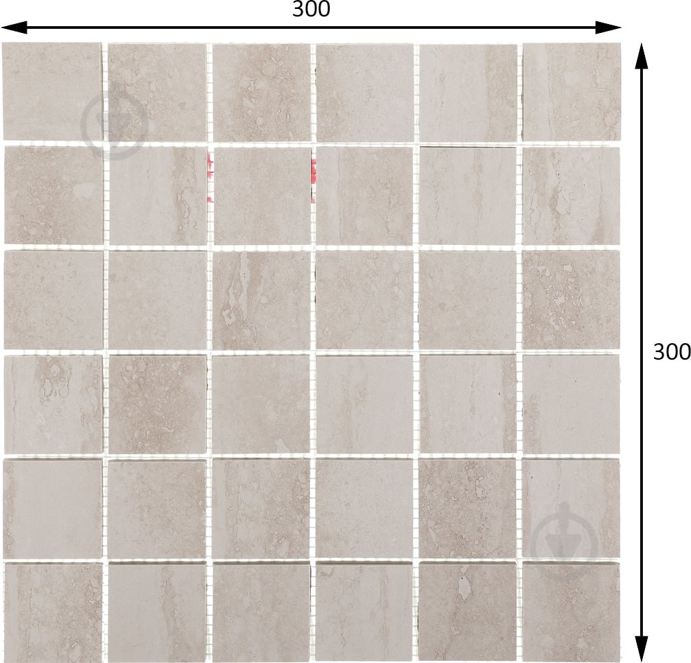 Мозаїка Cersanit Longreach cream mosaic 30x30 см - фото 4
