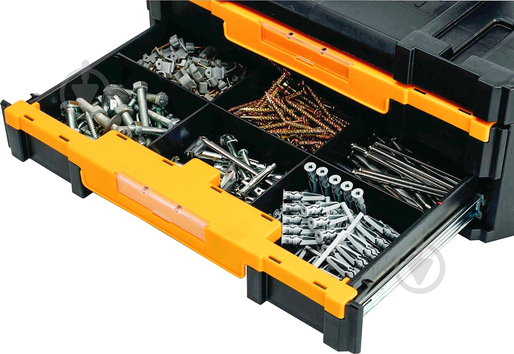 Ящик для мелких деталей DeWalt DWST1-70706 - фото 2 Ящик для мелких деталей DeWalt DWST1-70706 - фото 2