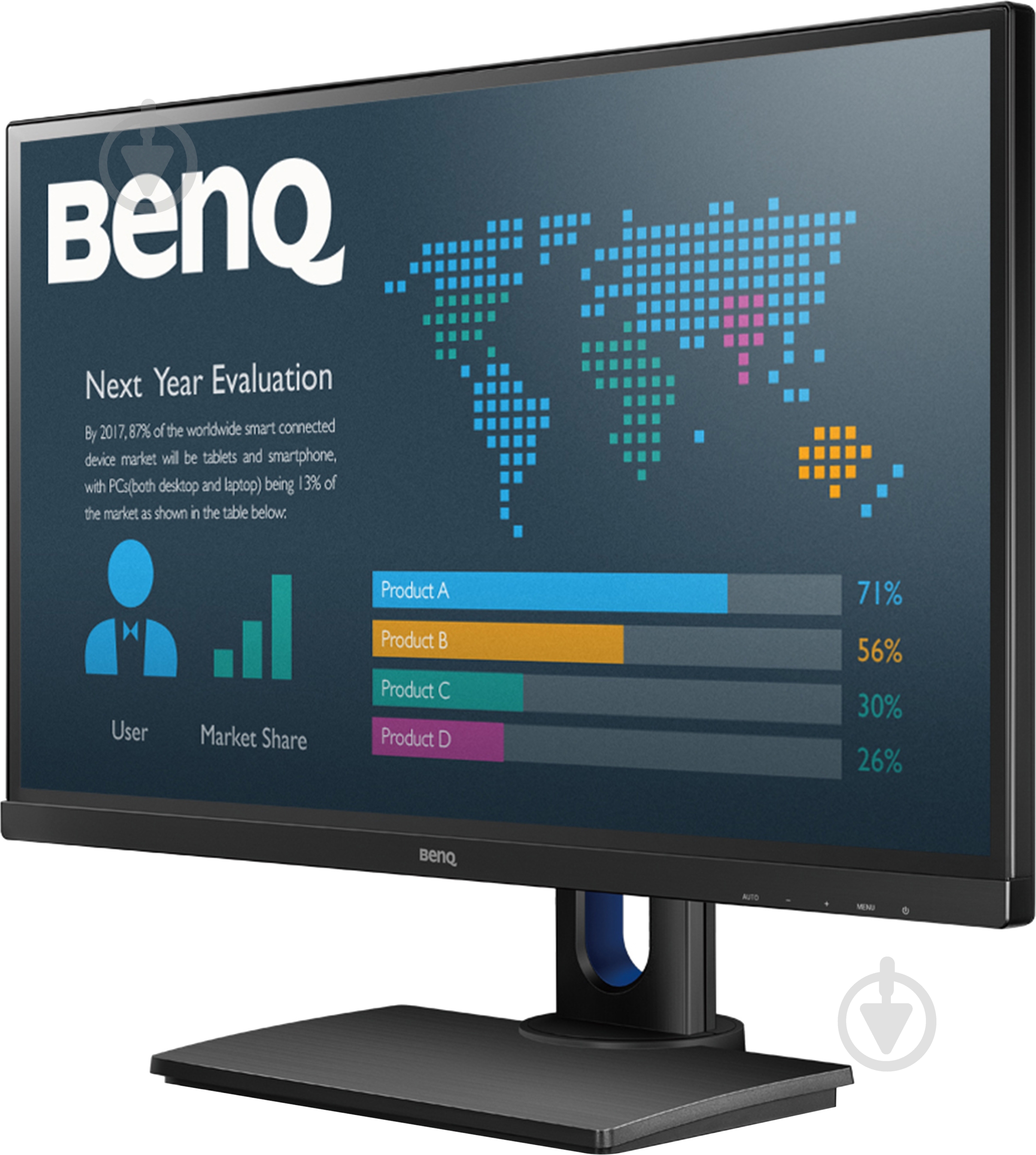 Монитор BenQ BL2706HT 27" (9H.LG3LA.TBE) - фото 3