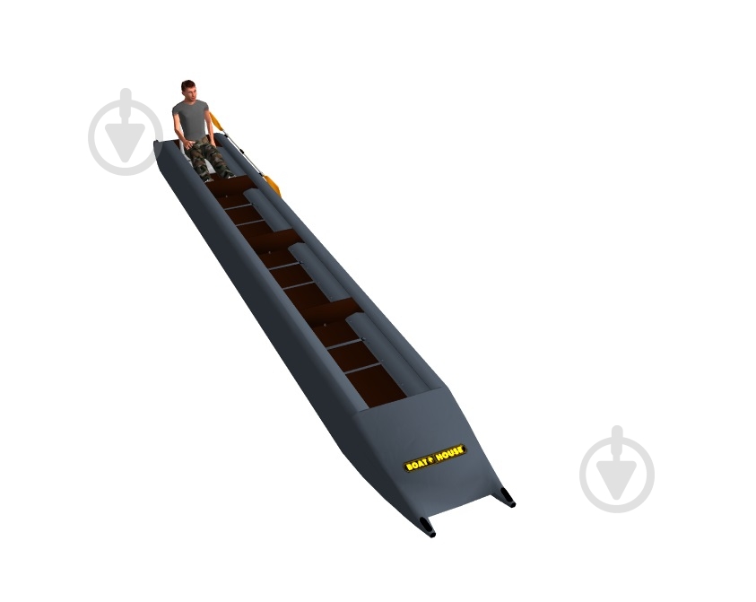 Катамаран BoatHouse надувной Stream 680 серый - фото 1 Катамаран BoatHouse надувной Stream 680 серый - фото 1