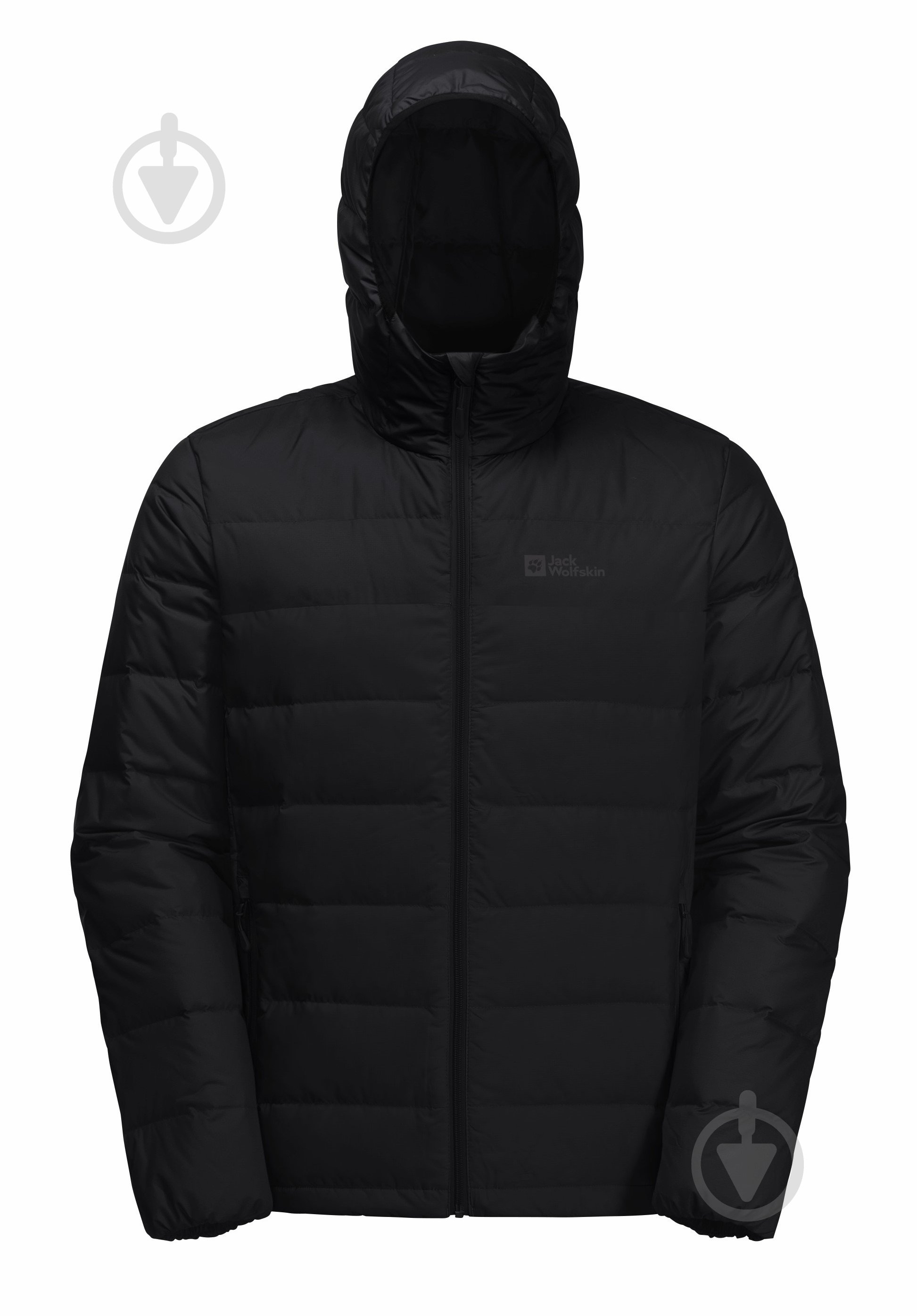 Куртка мужская демисезонная Jack Wolfskin ATHER DOWN HOODY M RDS 1207671_6000 р.4XL черная - фото 2