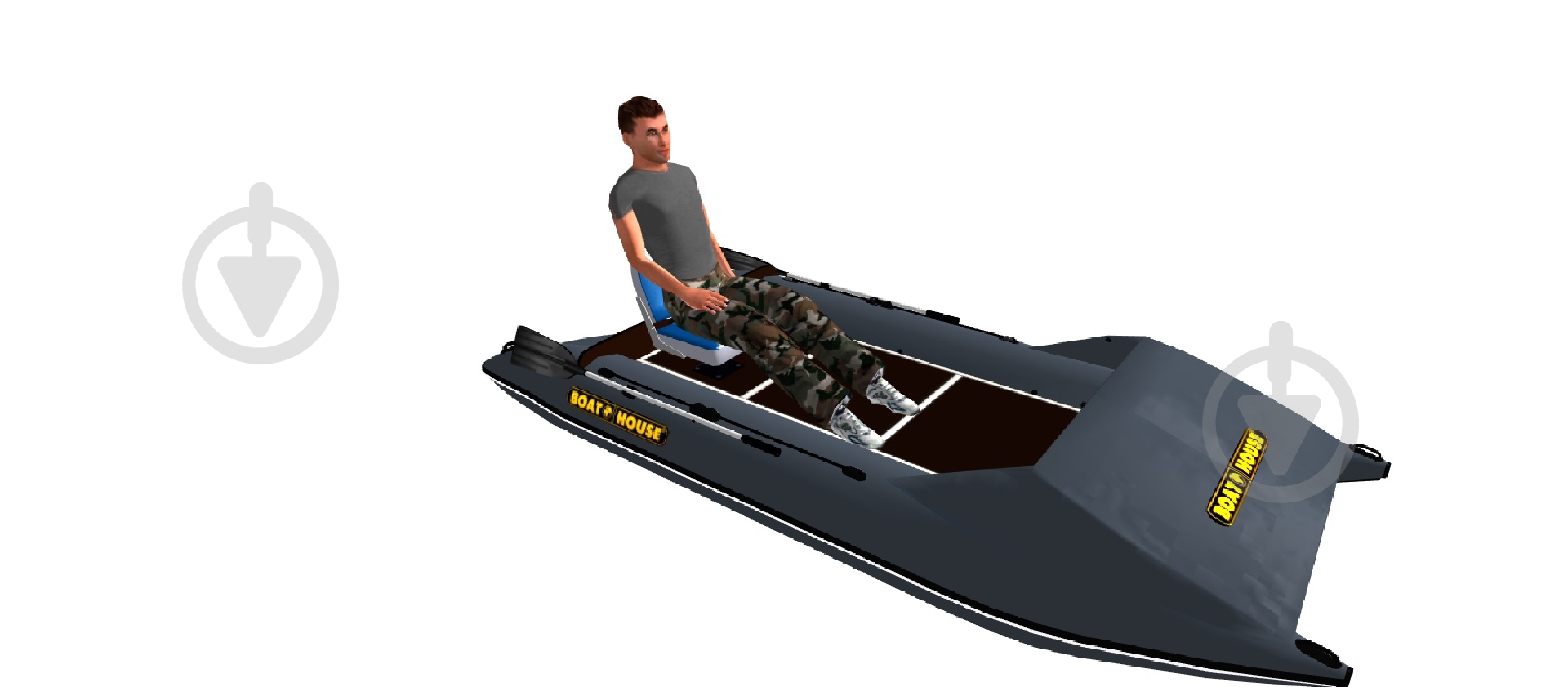 Катамаран BoatHouse SMART FISHER 370 - фото 1