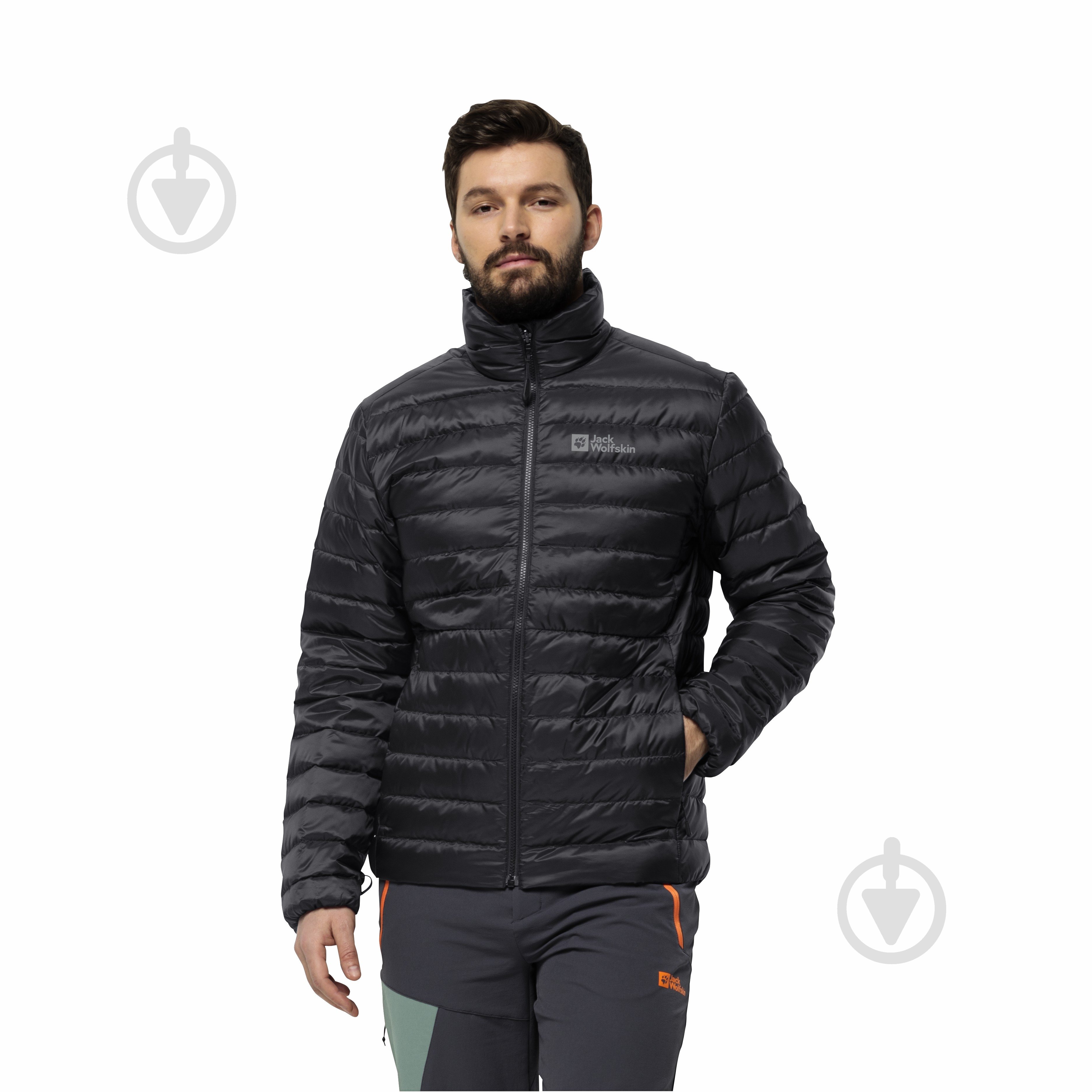 Куртка чоловіча демісезонна Jack Wolfskin PILVI DOWN JKT M RDS 1207701_6000 р.L чорна - фото 2 Куртка чоловіча демісезонна Jack Wolfskin PILVI DOWN JKT M RDS 1207701_6000 р.L чорна - фото 2