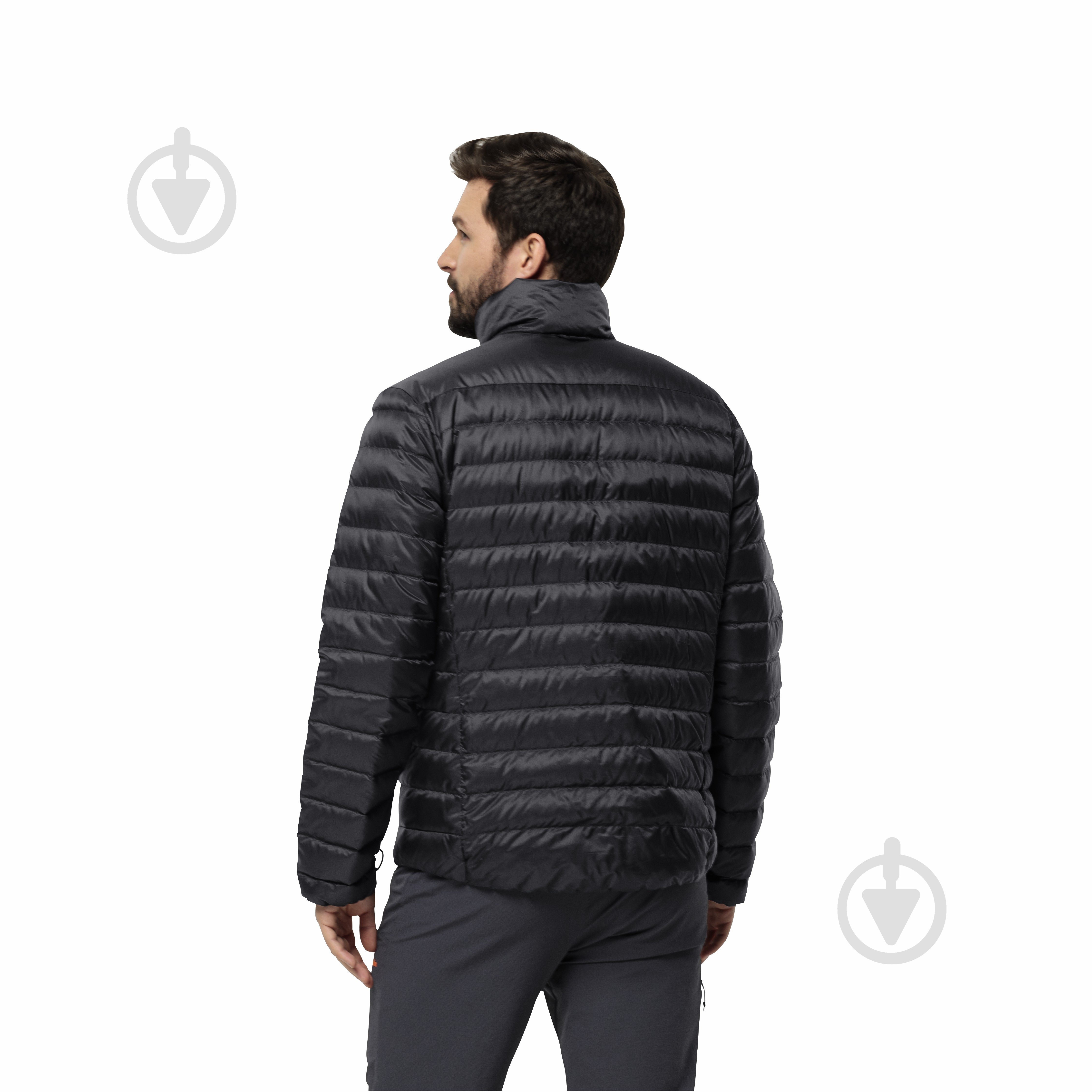 Куртка чоловіча демісезонна Jack Wolfskin PILVI DOWN JKT M RDS 1207701_6000 р.L чорна - фото 3 Куртка чоловіча демісезонна Jack Wolfskin PILVI DOWN JKT M RDS 1207701_6000 р.L чорна - фото 3
