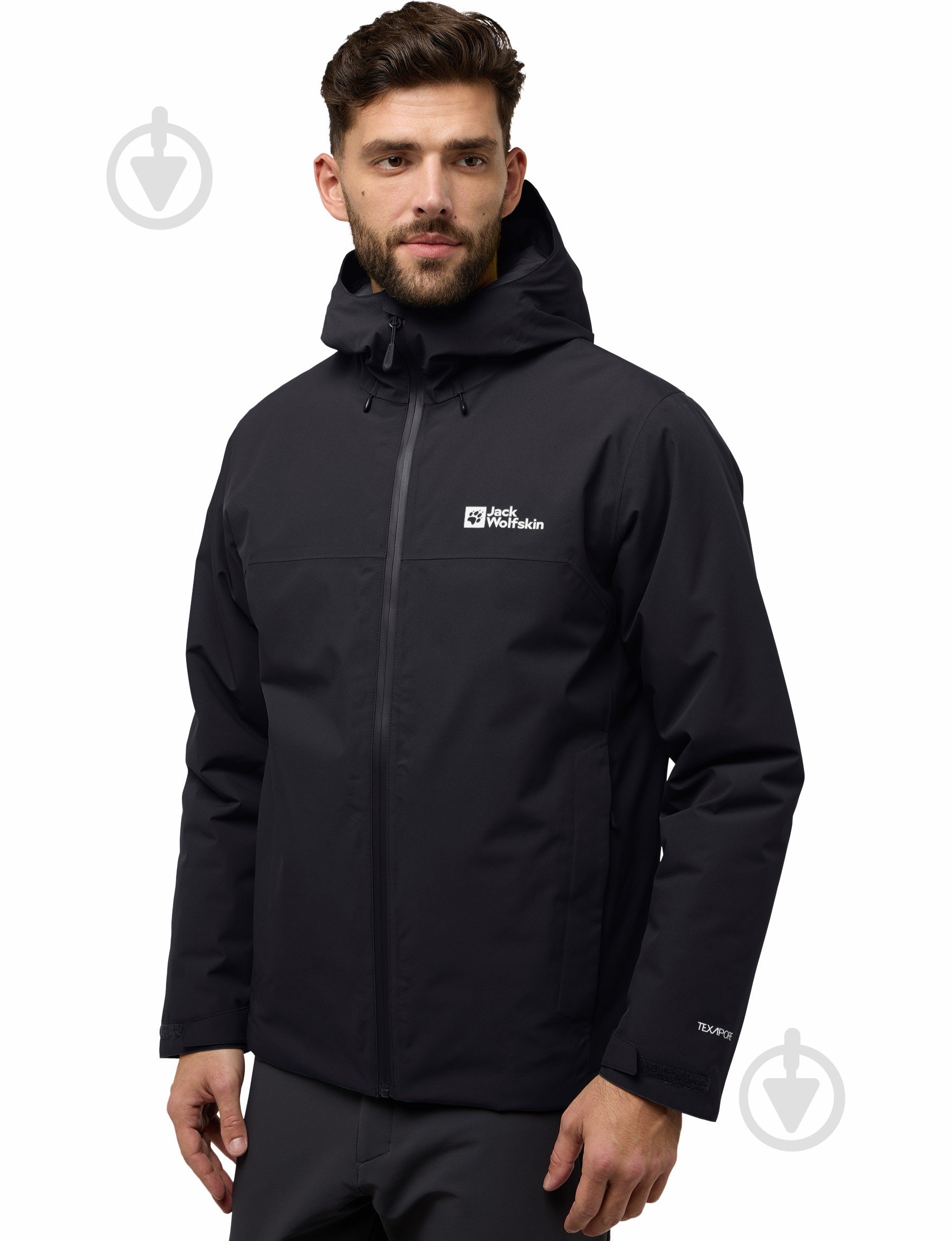 Куртка чоловіча демісезонна Jack Wolfskin WISPER INS JKT M A61870_6000 р.2XL чорна - фото 1