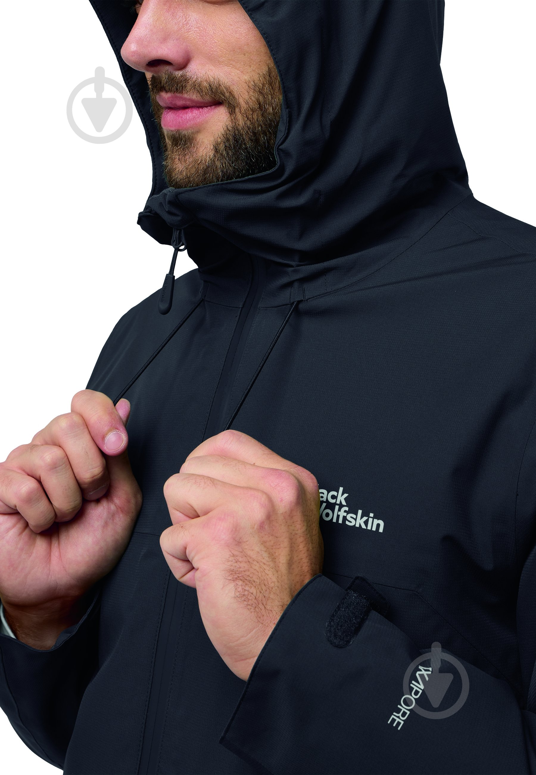 Куртка чоловіча демісезонна Jack Wolfskin WISPER INS JKT M A61870_6000 р.2XL чорна - фото 2