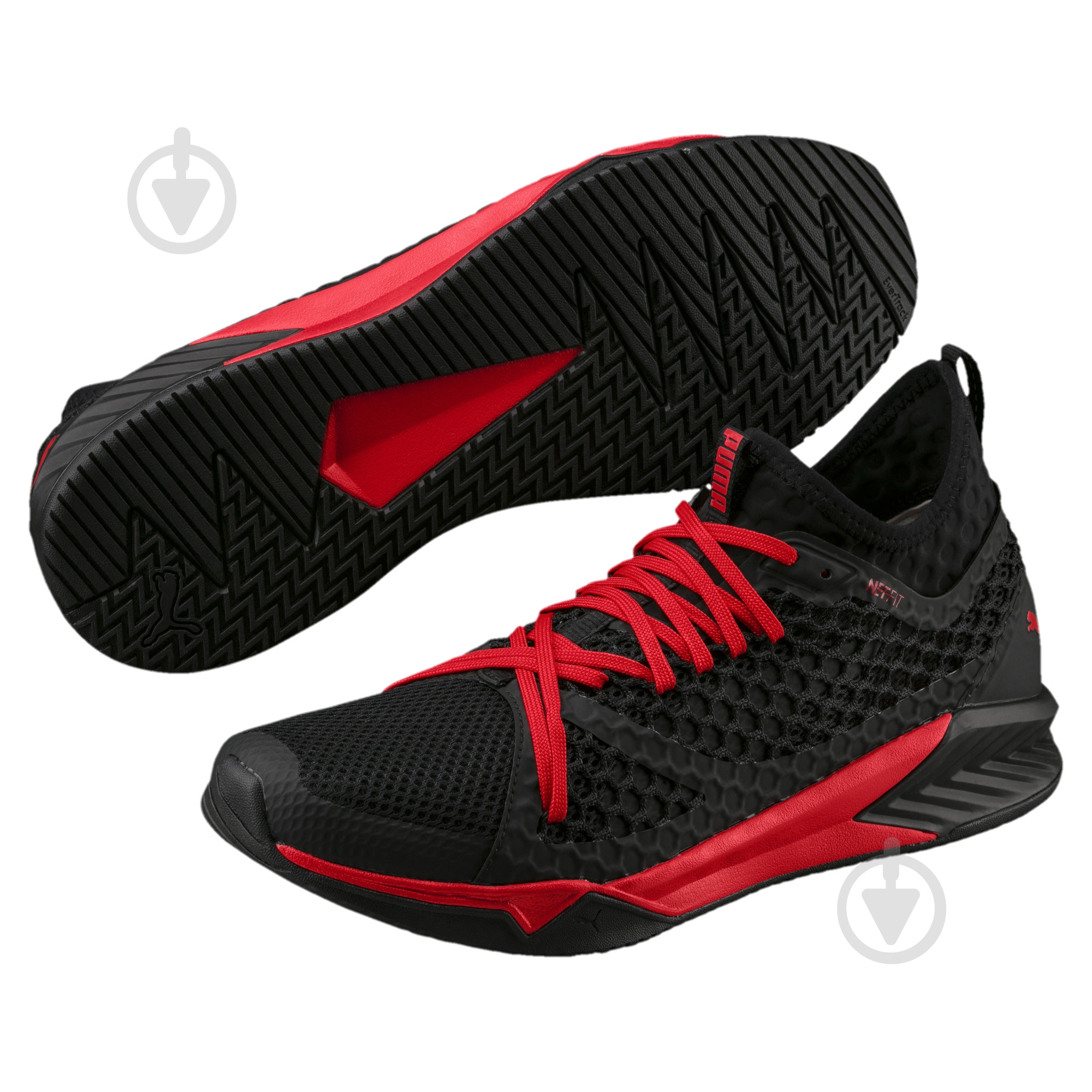 Кроссовки мужские Puma IGNITE XT NETFIT 19005706 р.41 черные - фото 1