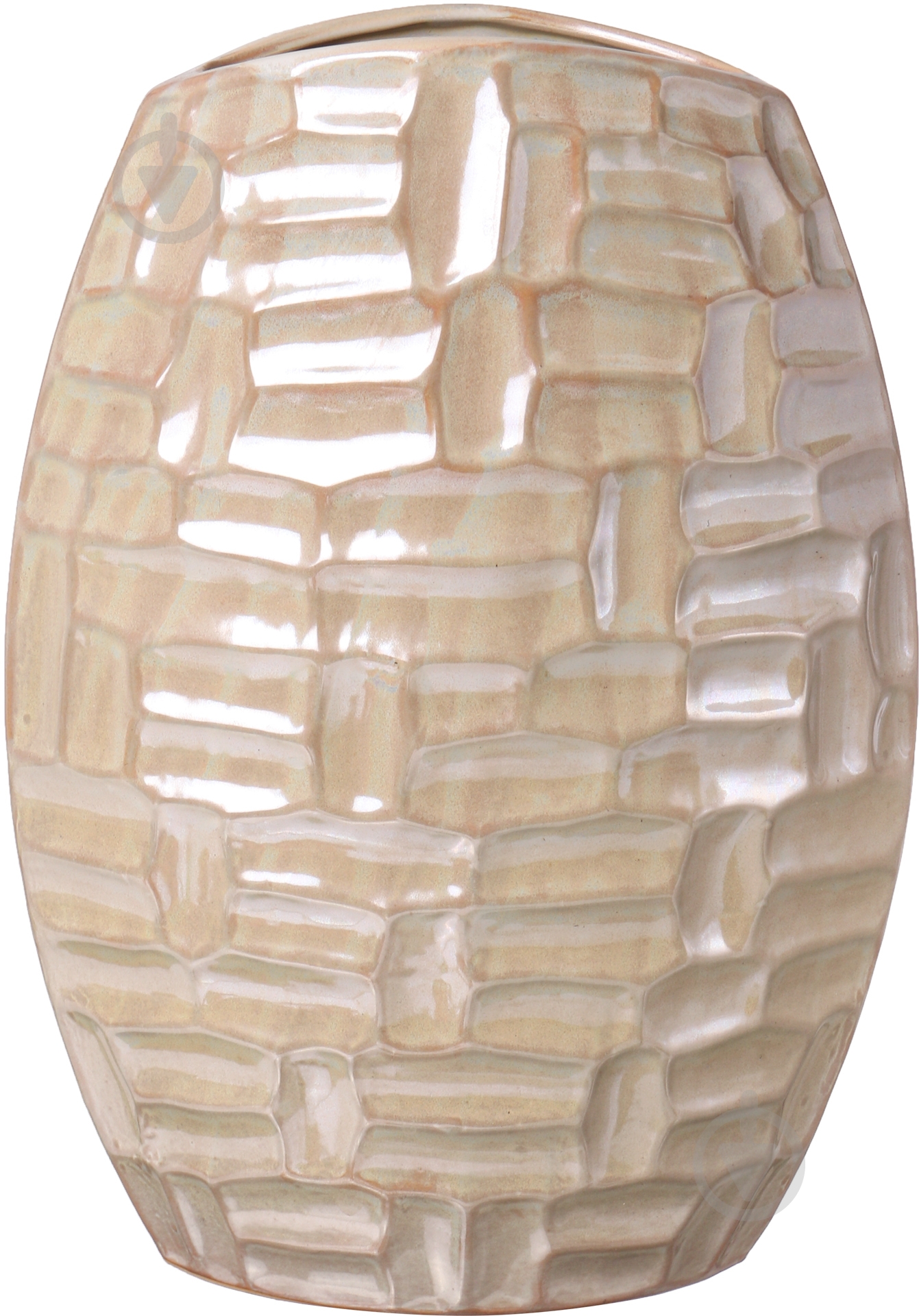 Ваза Перламутр 29 см 29 см HK10561-29-G398 - фото 1