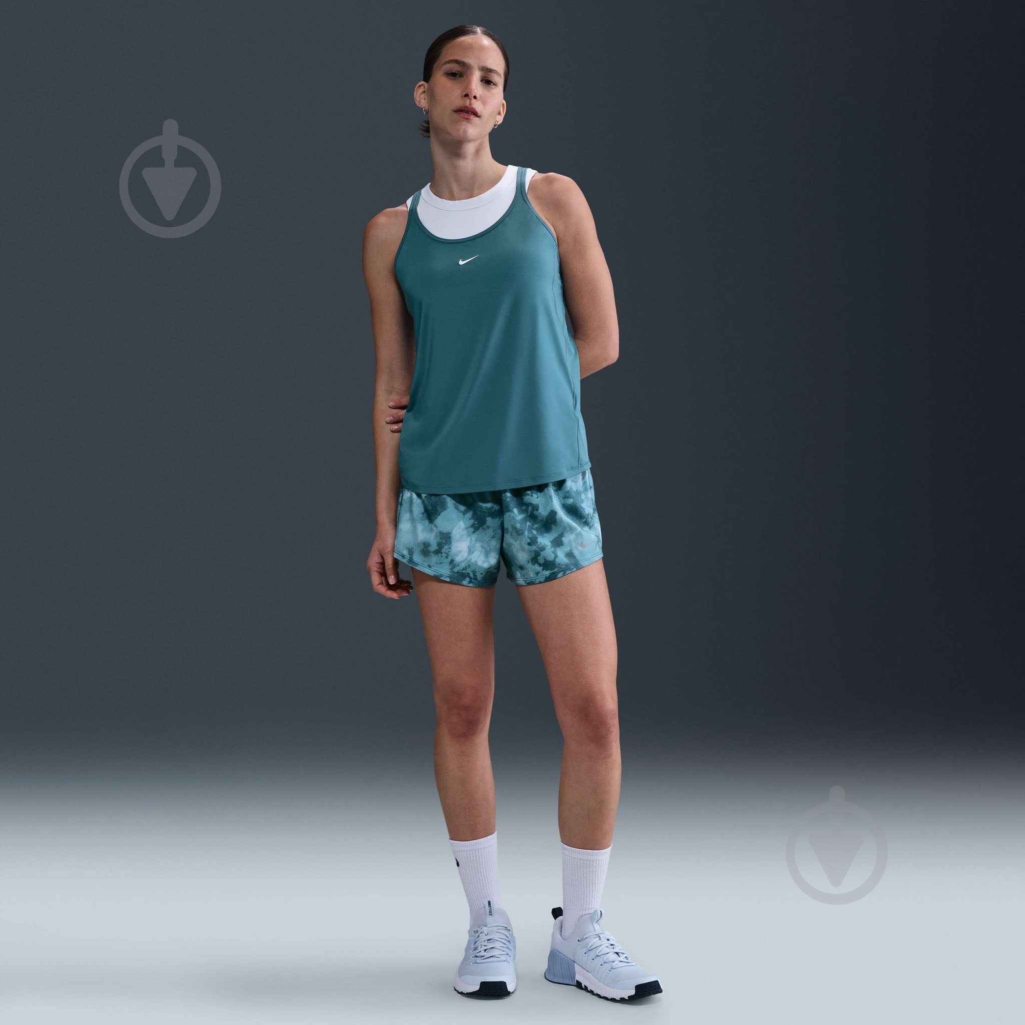 Футболка Nike One Classic IB9389-006 р.L синий - фото 3