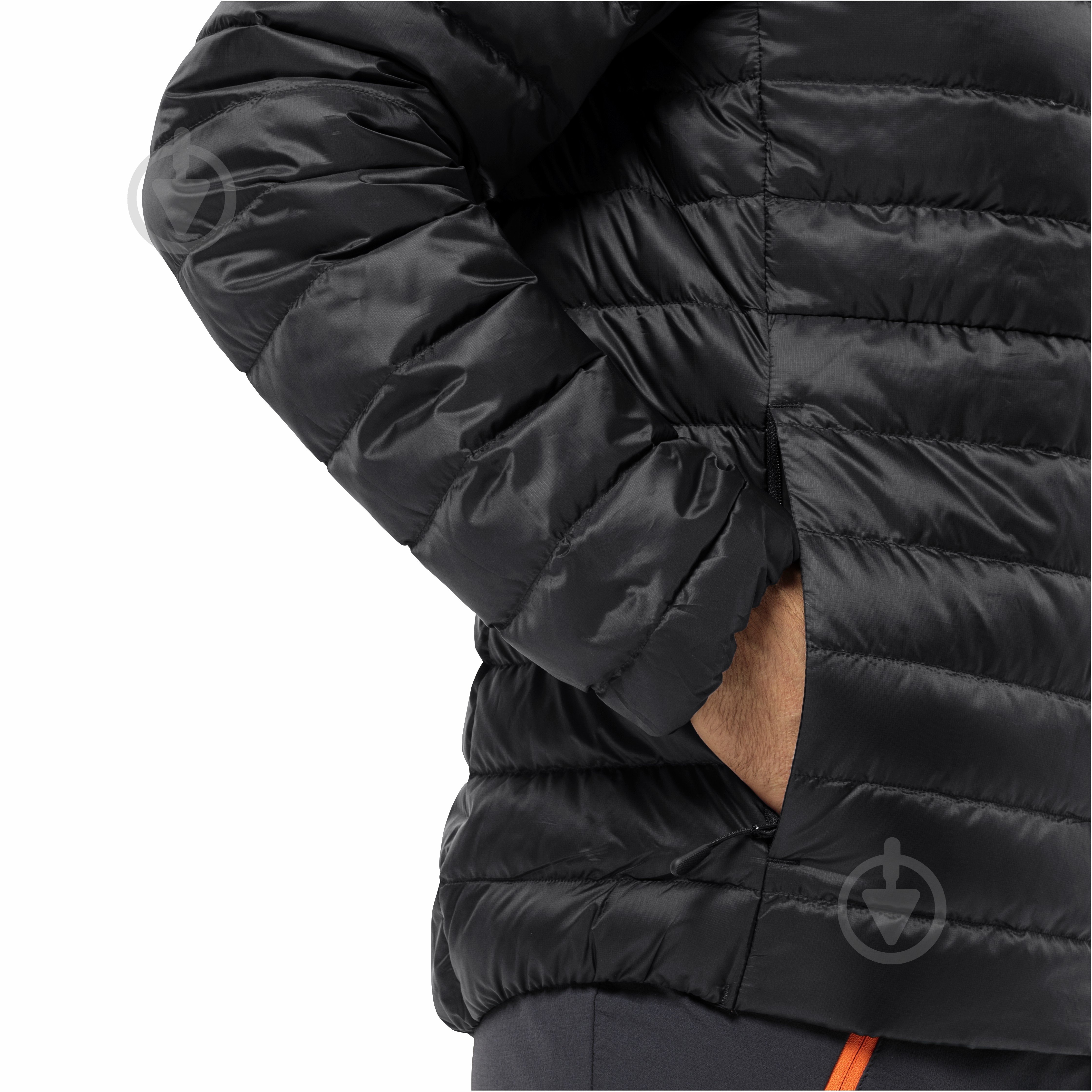 Куртка чоловіча демісезонна Jack Wolfskin PILVI DOWN JKT M RDS 1207701_6000 р.2XL чорна - фото 4 Куртка чоловіча демісезонна Jack Wolfskin PILVI DOWN JKT M RDS 1207701_6000 р.2XL чорна - фото 4