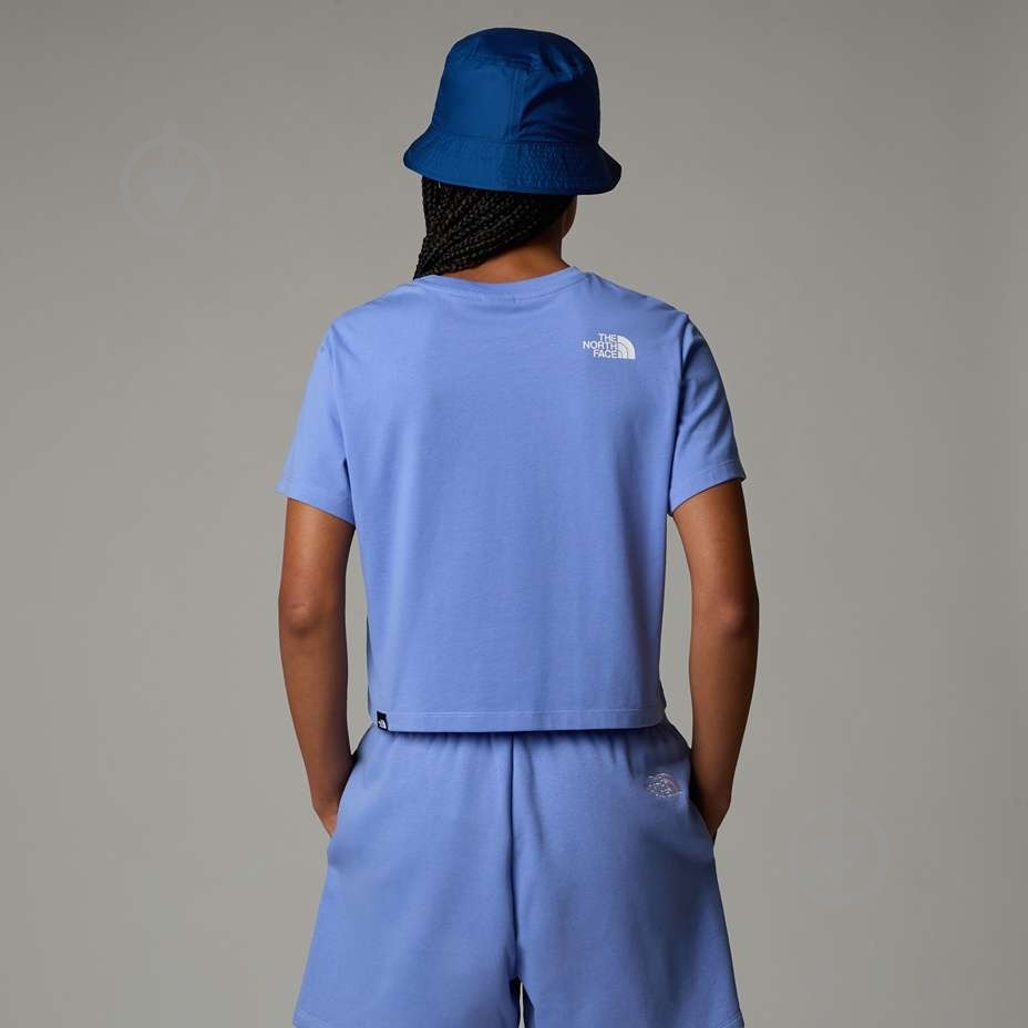 Футболка Cropped Simple SS25 NF0A87U40YI р.L синий - фото 2